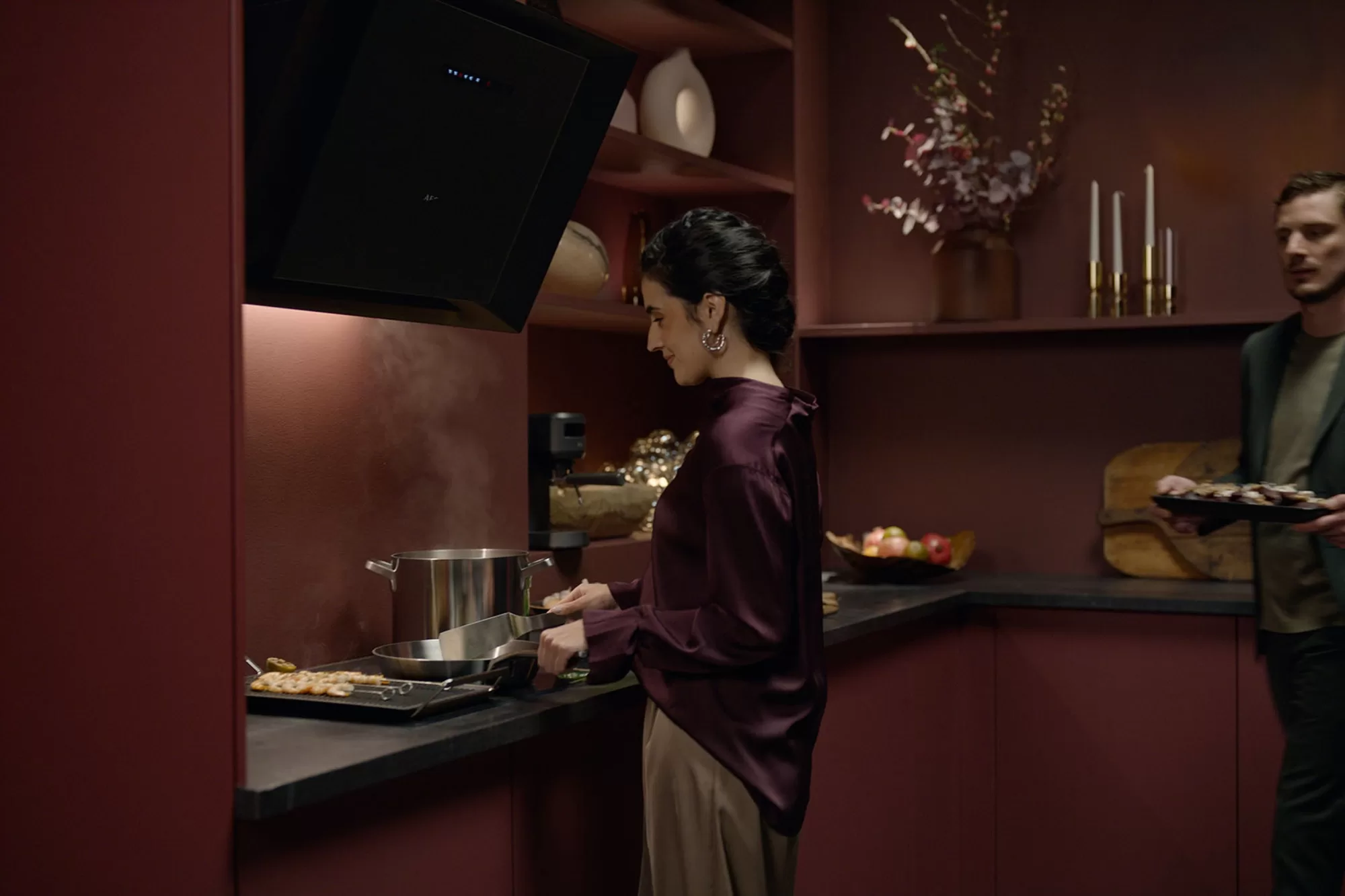 AEG afzuigkap met Hob2Hood ASWA Keukens