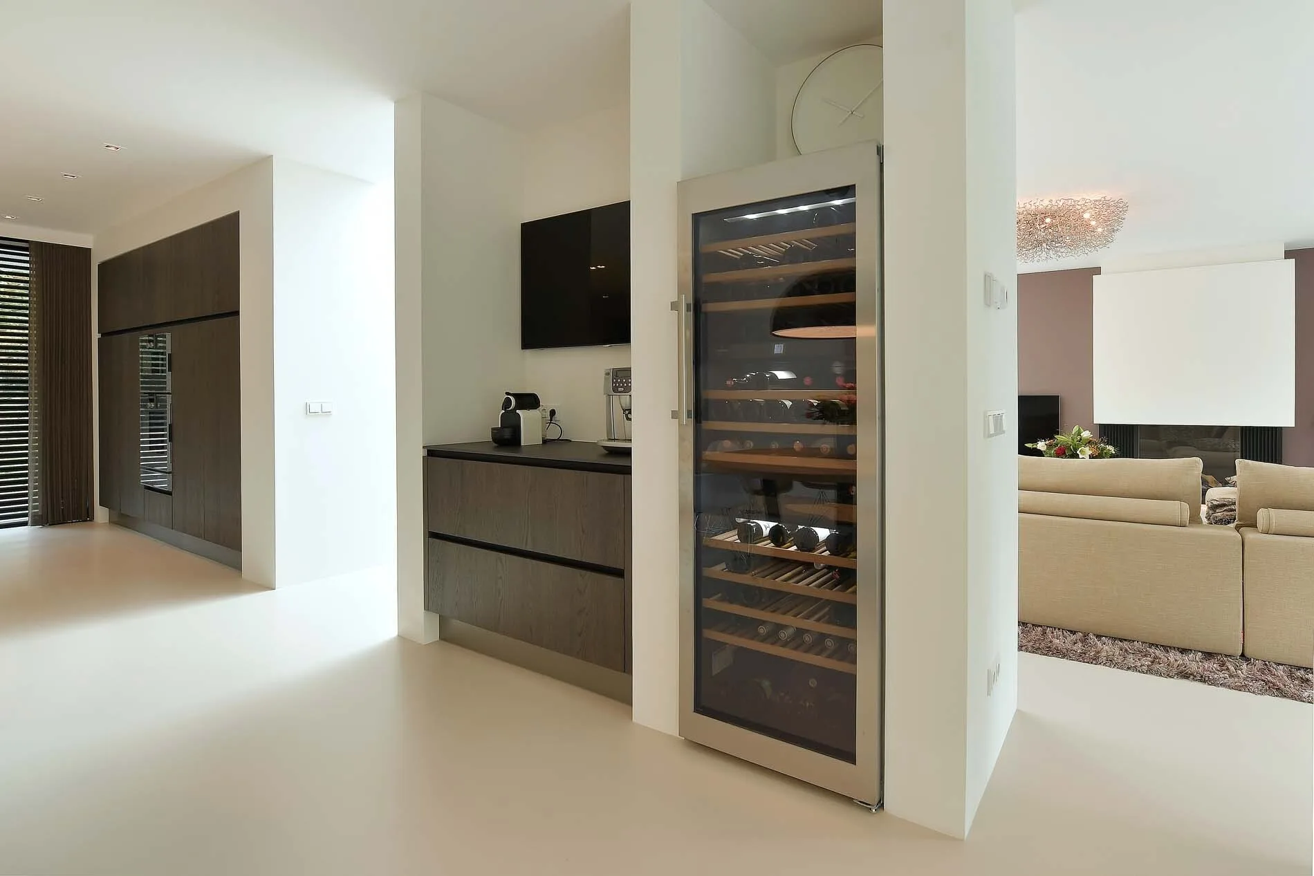 Moderne bungalow in de bossen The Art of Living ASWA Keukens 2