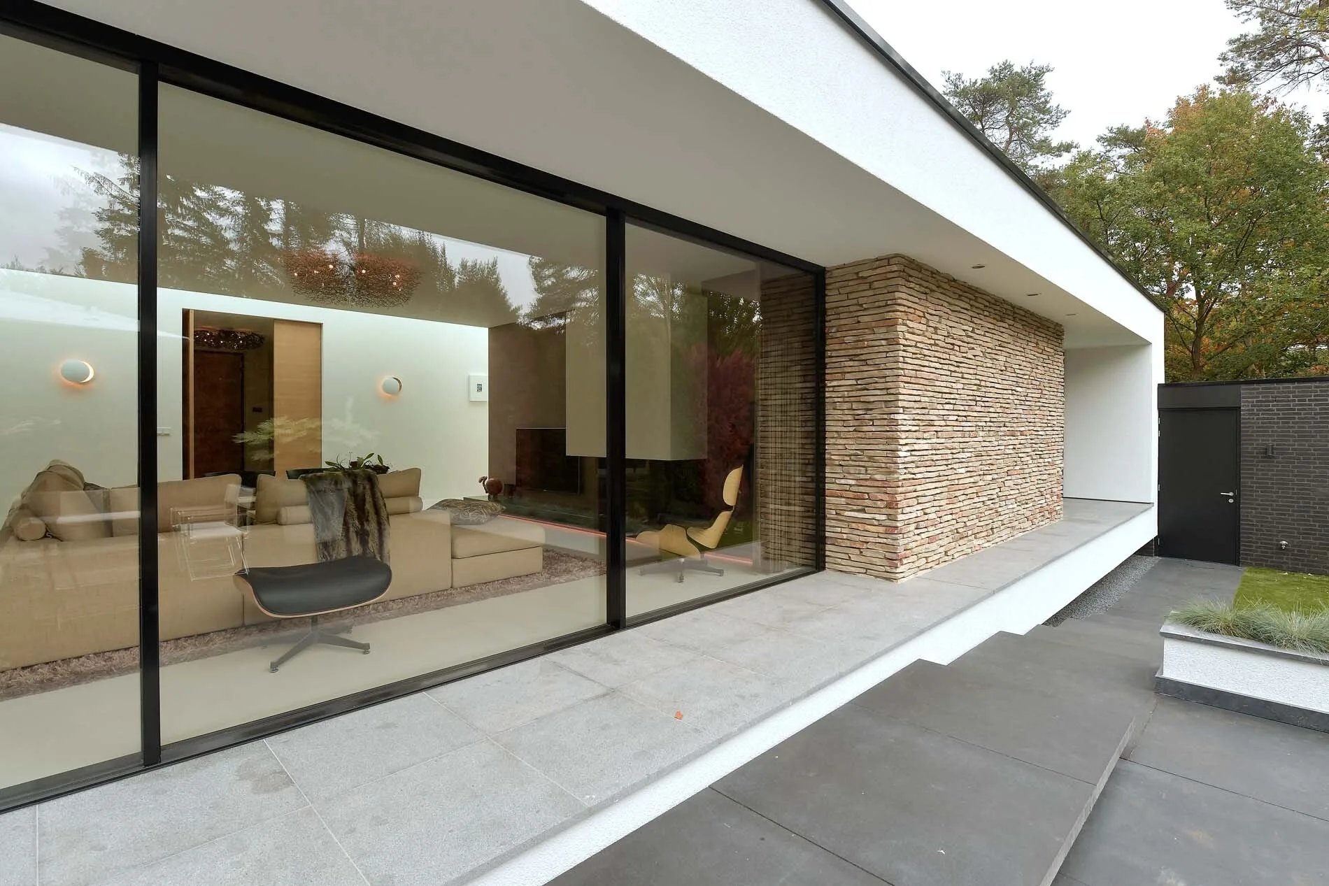Moderne bungalow in de bossen The Art of Living ASWA Keukens 42