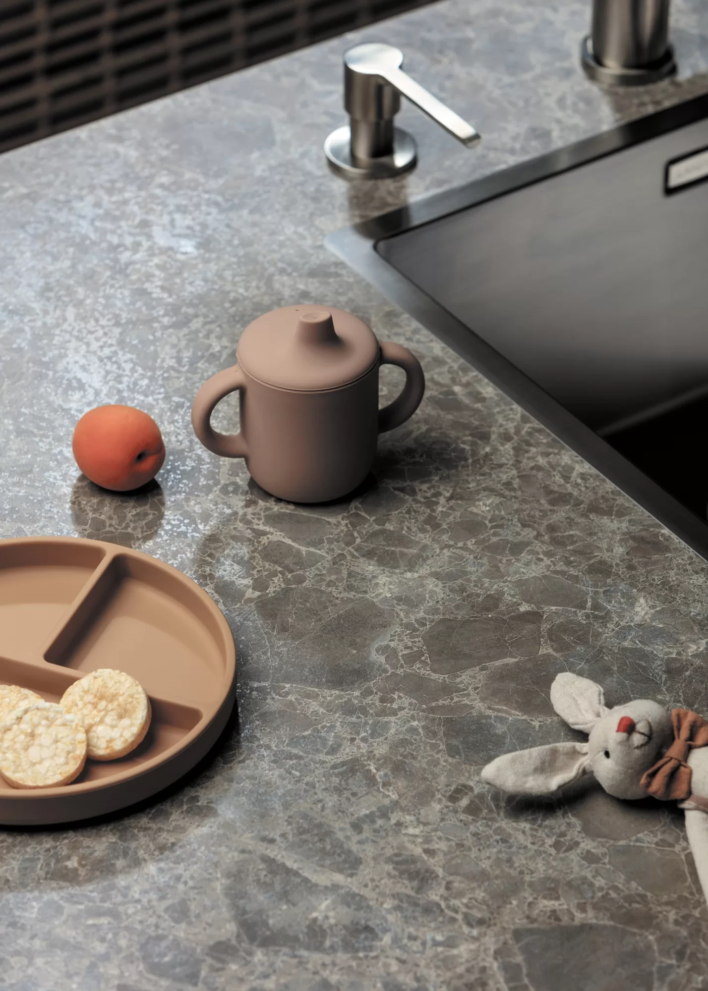 Kunststof keukenblad Toplaminate Riverstone ASWA Keukens