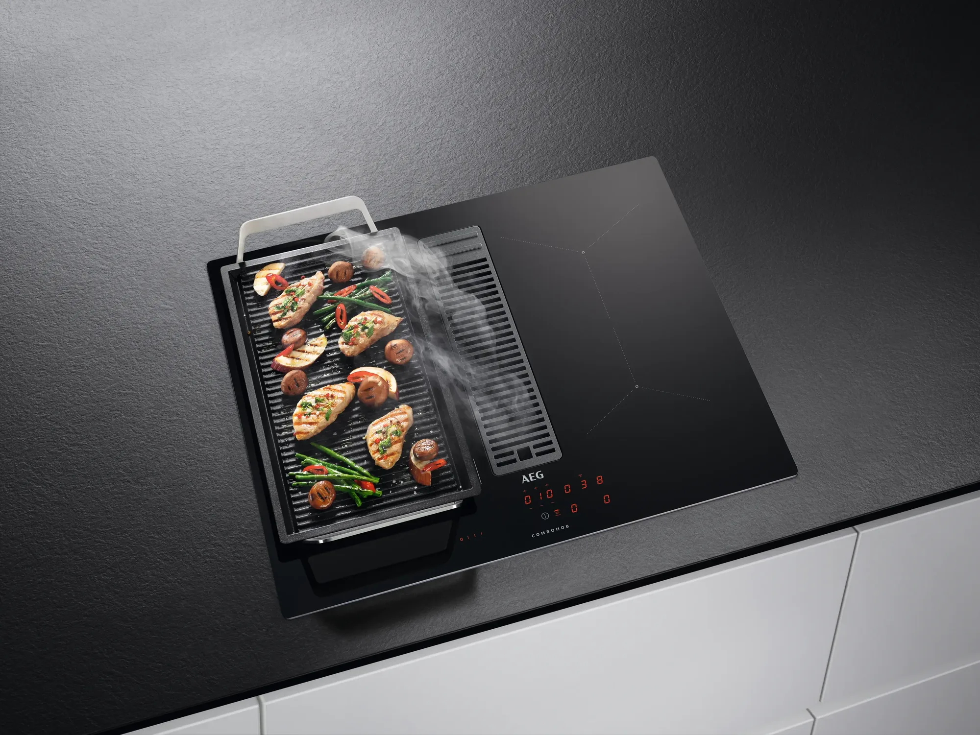 AEG Comb Hob kookplaat met brugfunctie ASWA Keukens