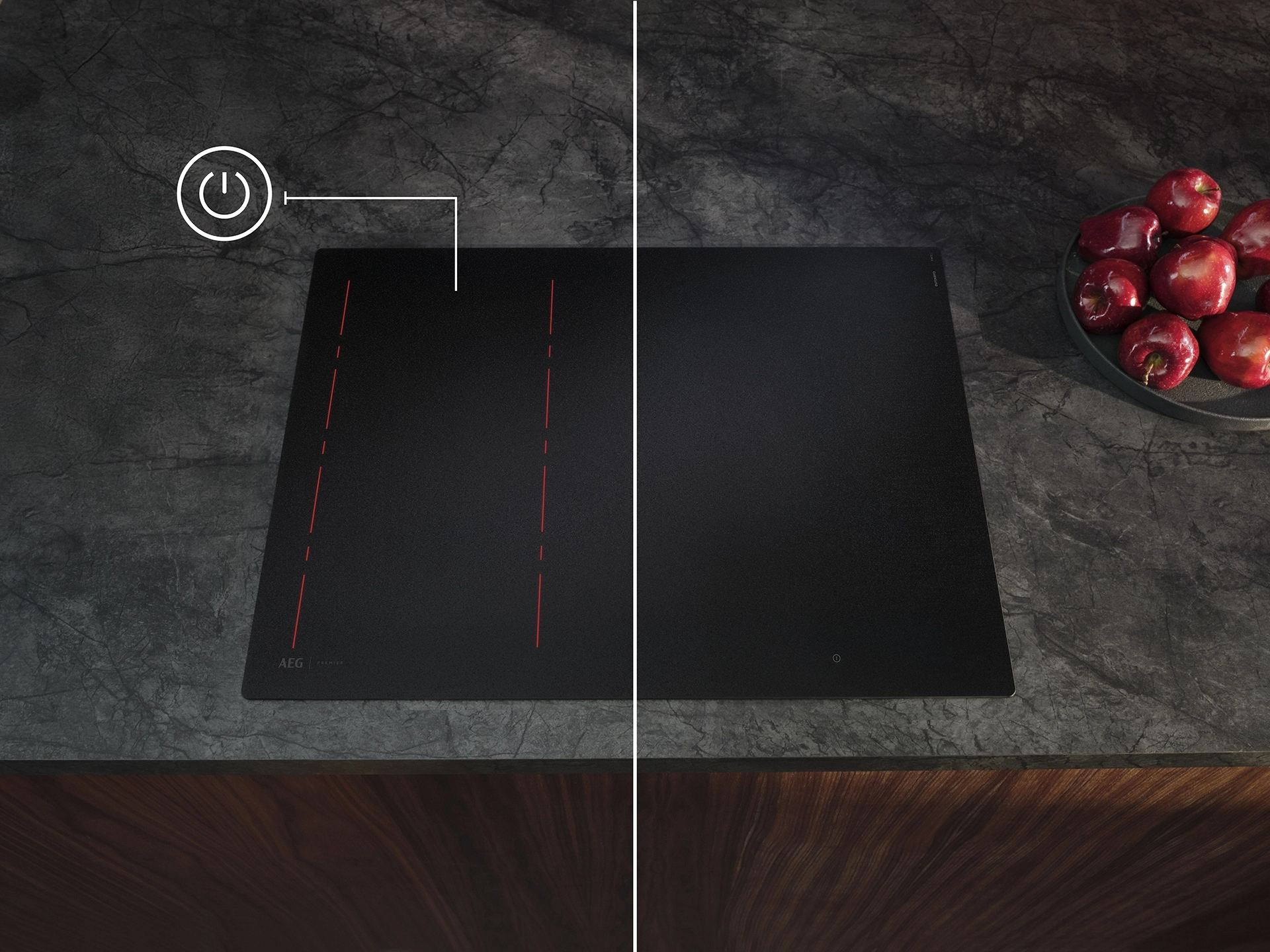 AEG SaphirMatt® kookplaat