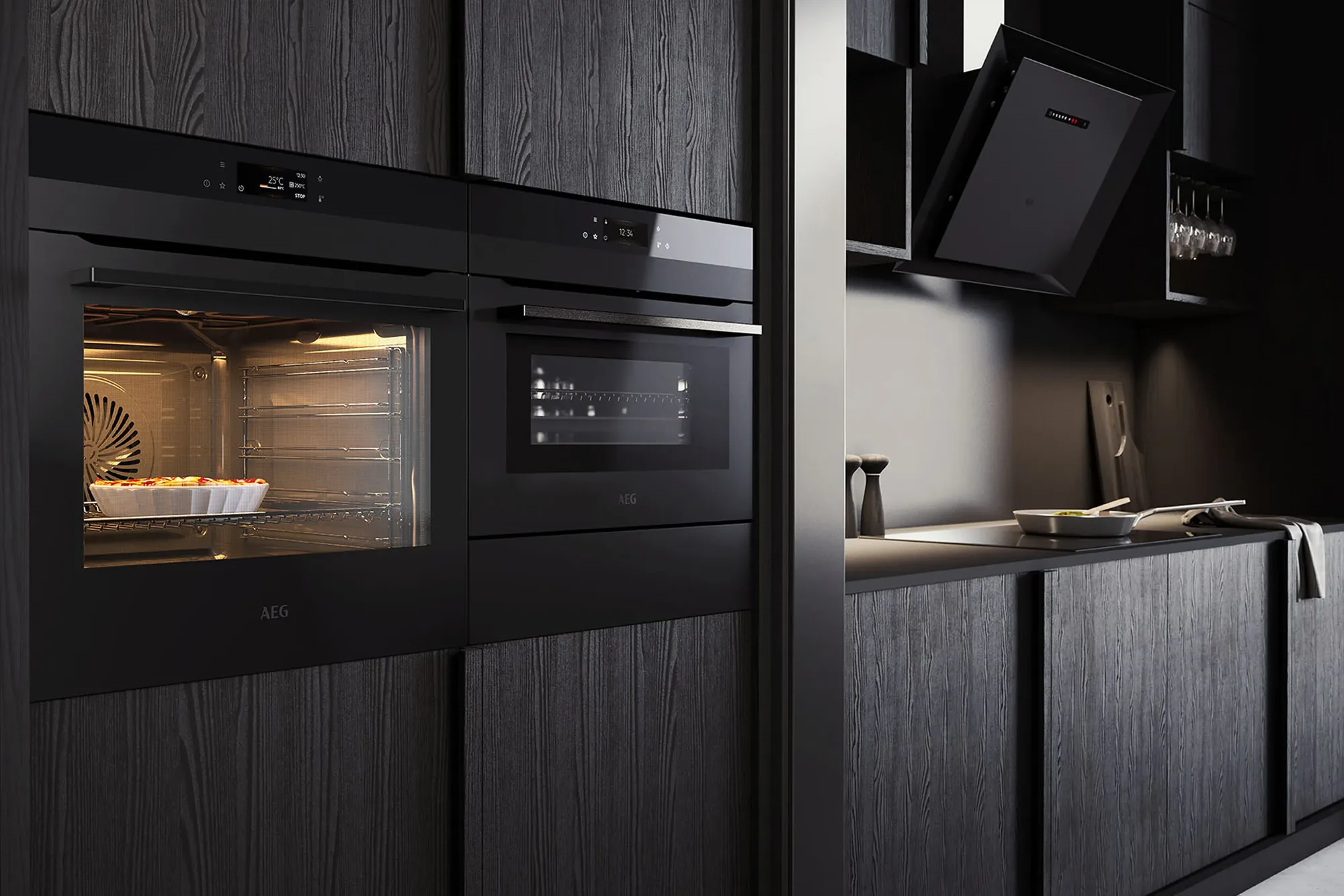AEG apparatuur Mattblackline ASWA Keukens