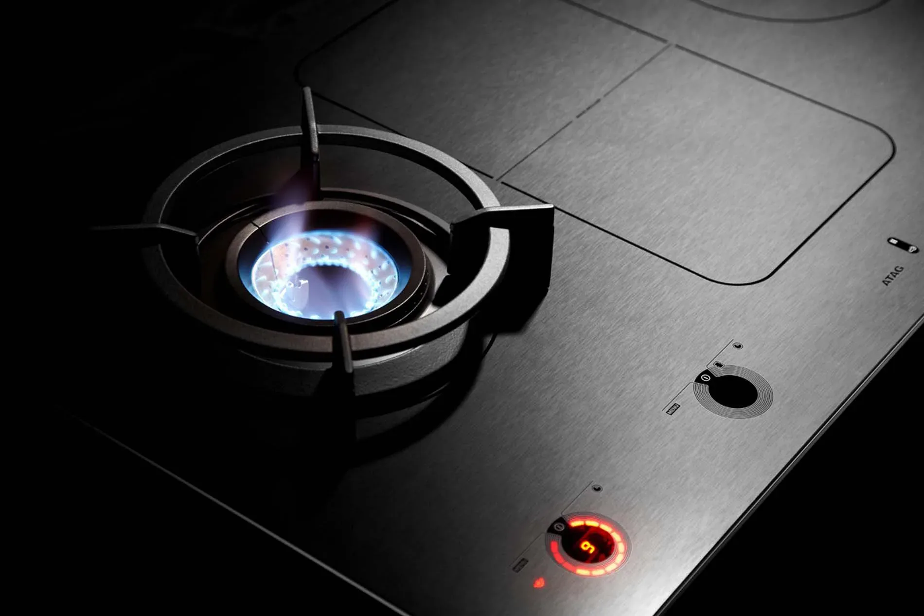 ATAG MAGNA inductiekookplaat met gas wokbrander ASWA Keukens