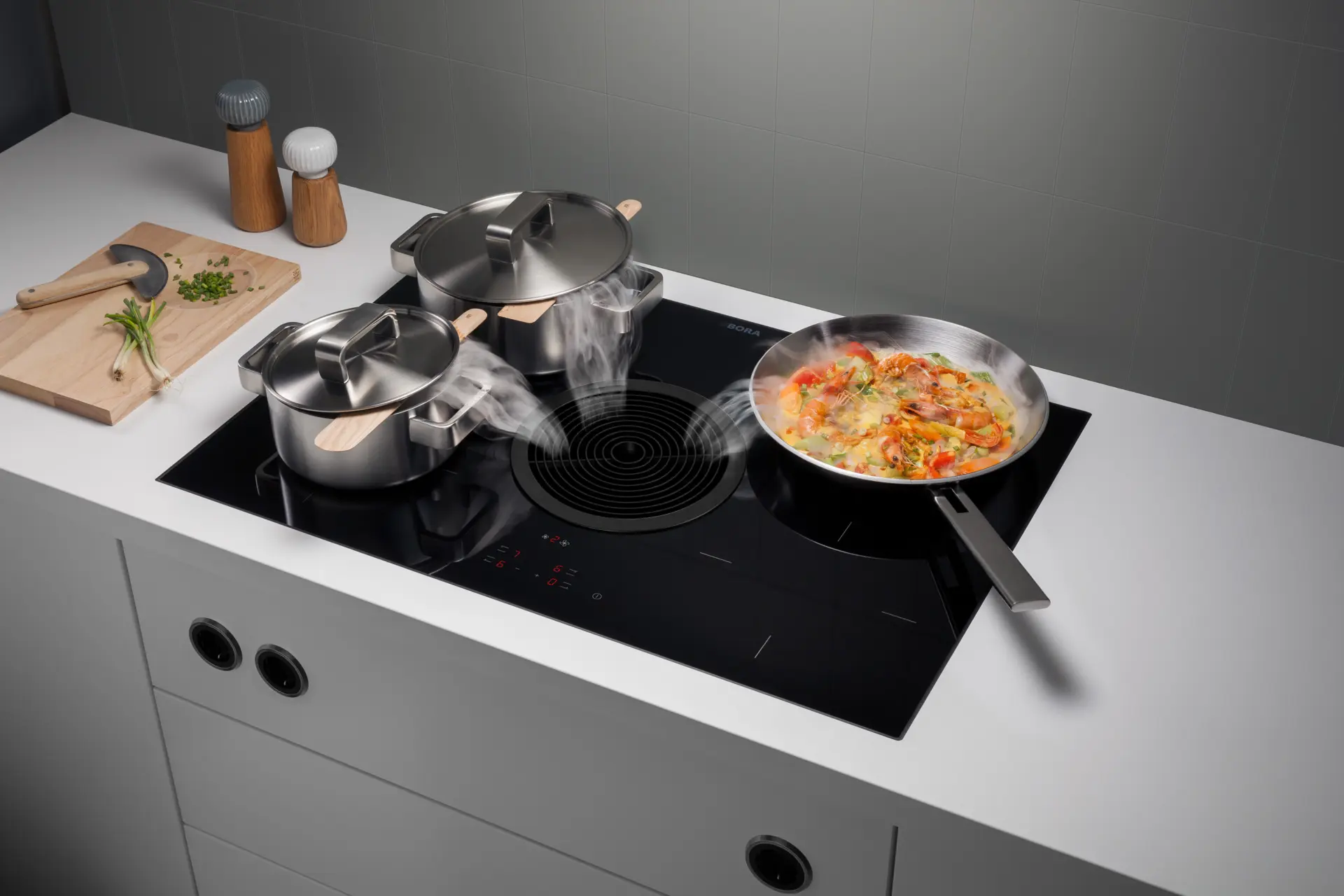 BORA Basic kookplaat met afzuiging