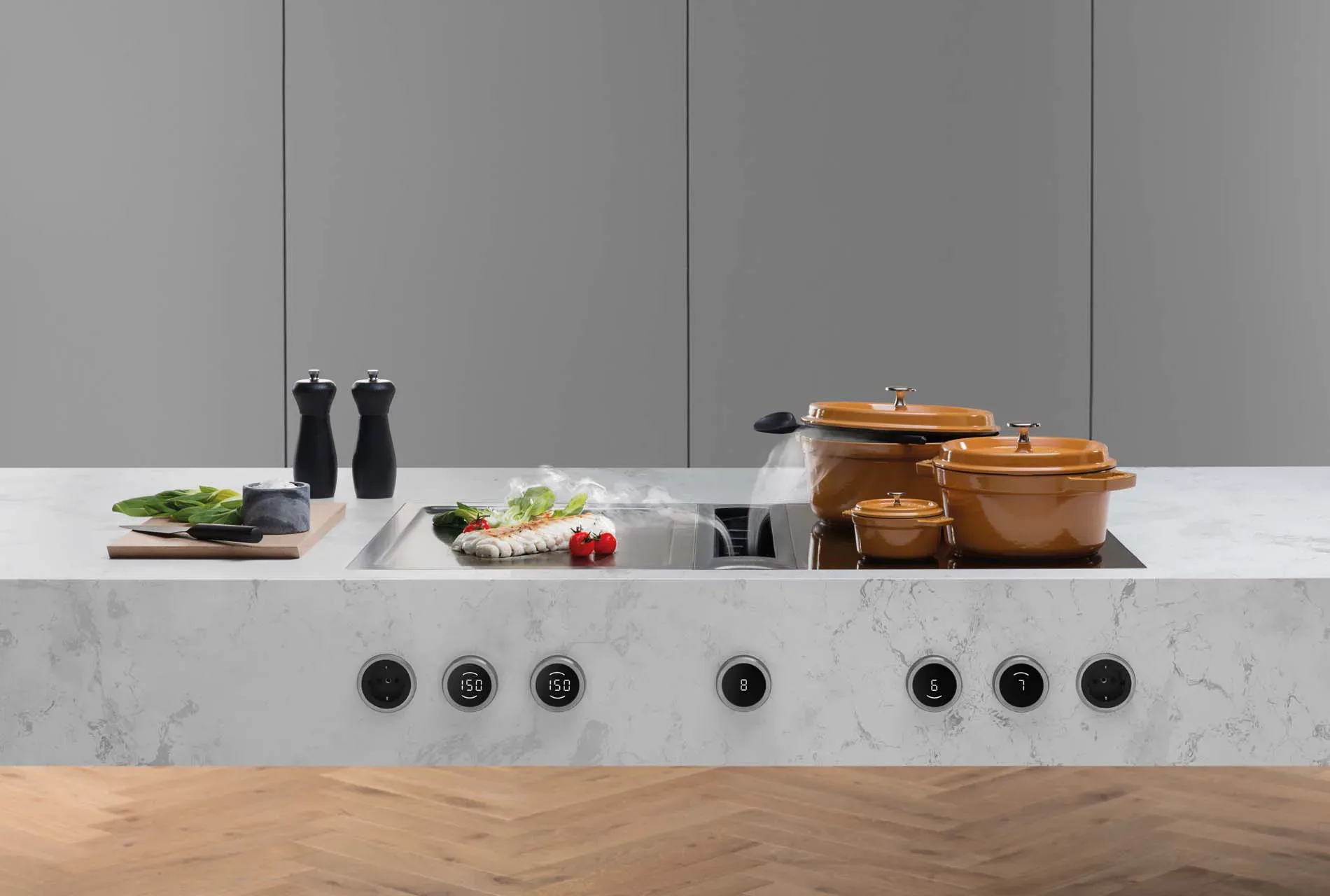 BORA Professional 3 0 kookplaat met afzuiging ASWA Keukens