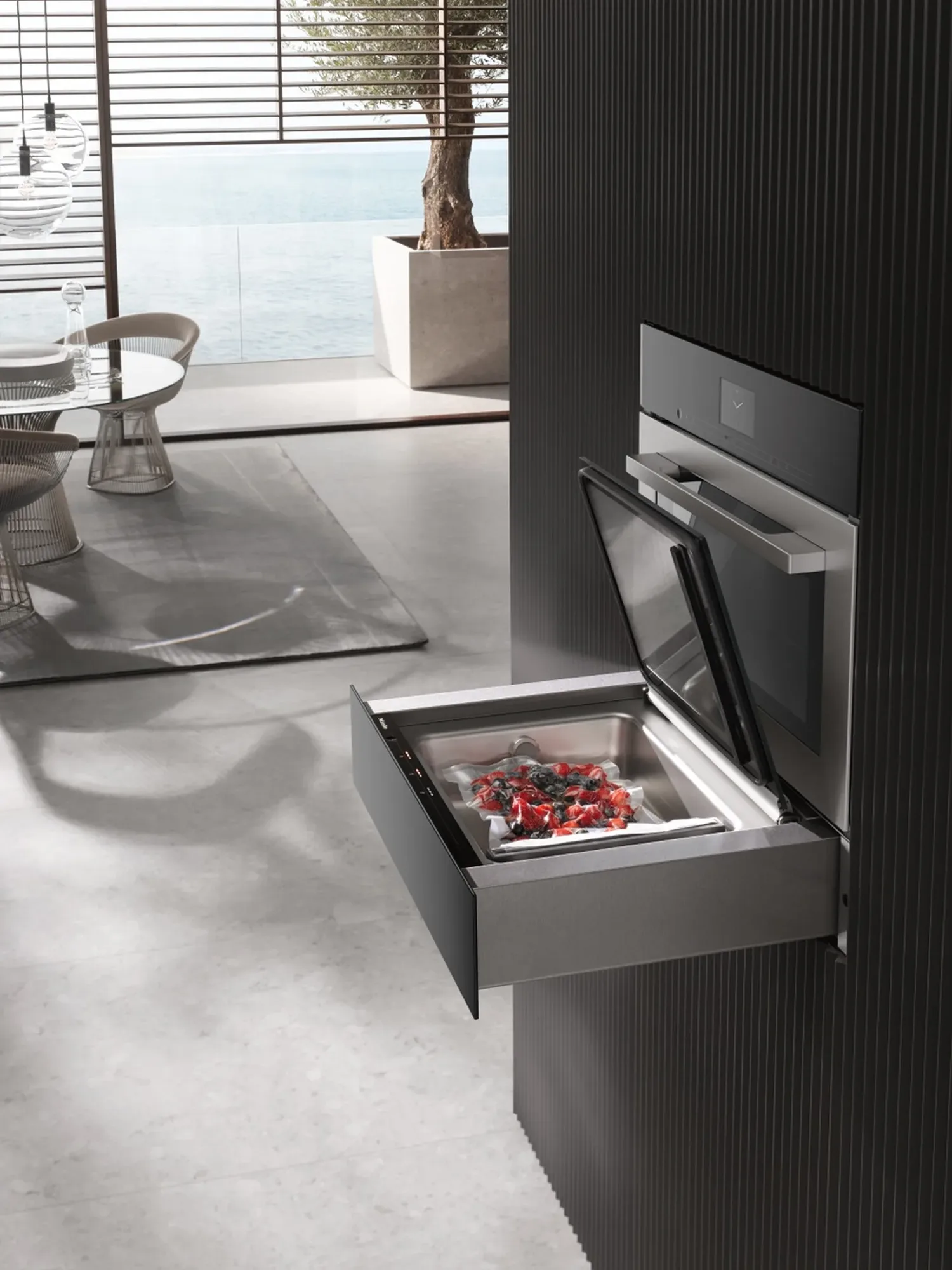Vacumeerlade Miele keukenapparatuur ASWA Keukens