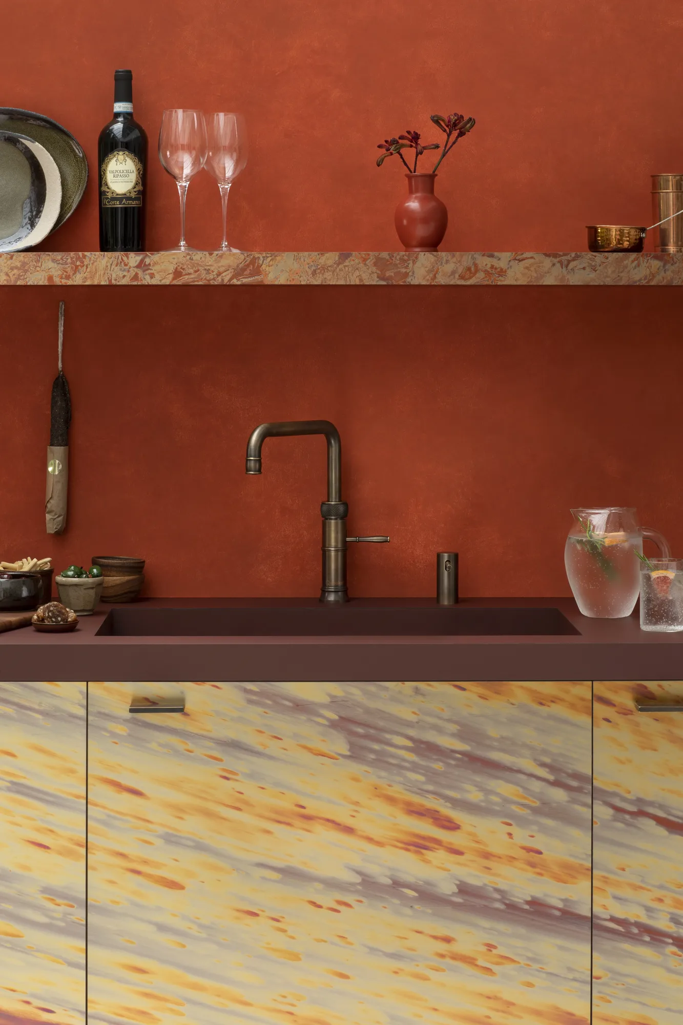 Quooker Classic Fusion Square Messing patina ASWA Keukens