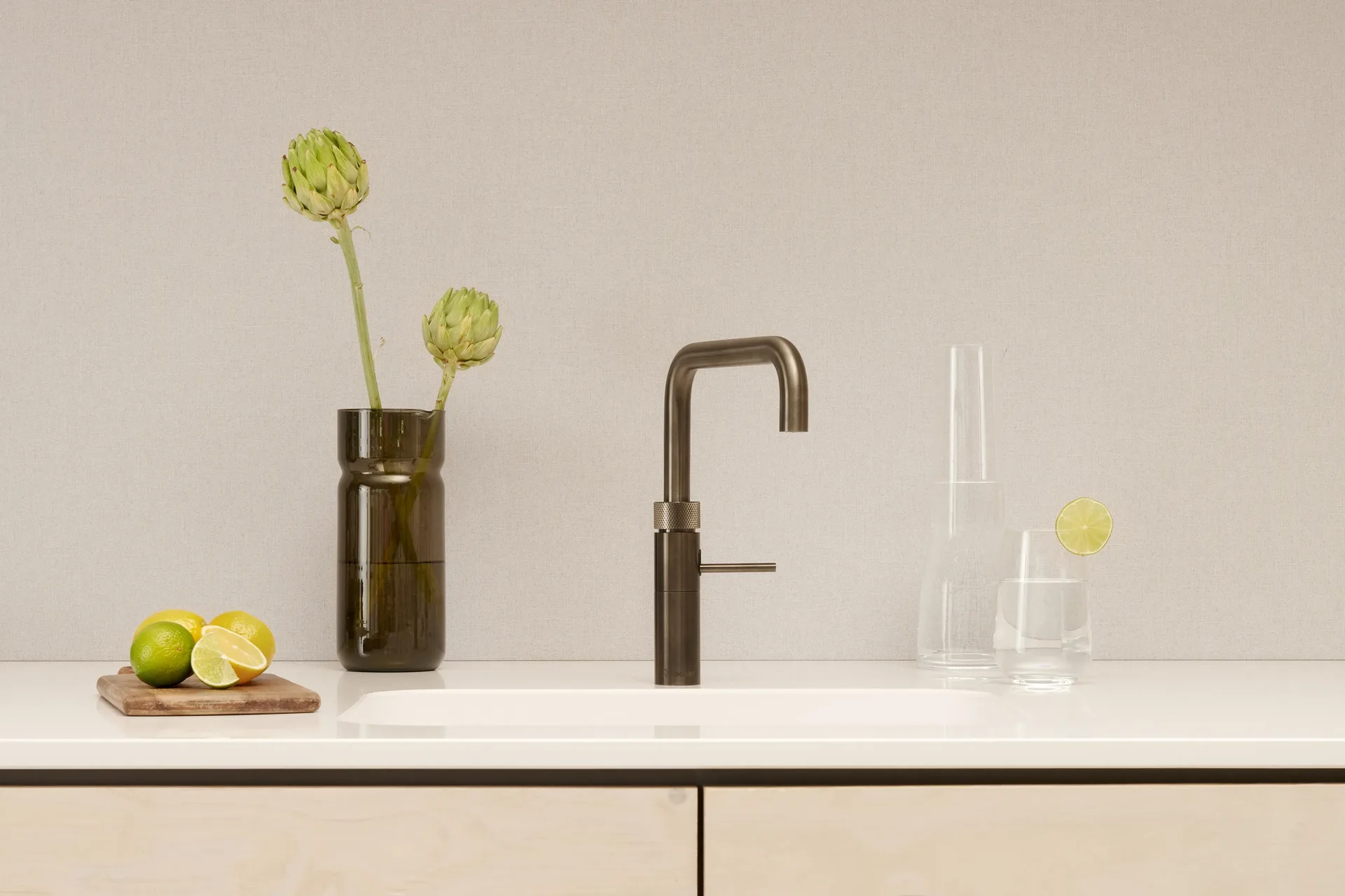 Quooker gunmetal: stoer en stijlvol