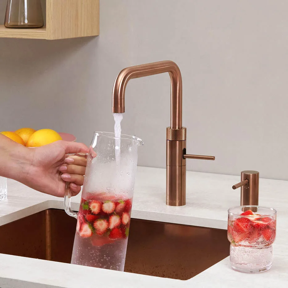 Quooker Fusion Square Rose Copper ASWA Keukens