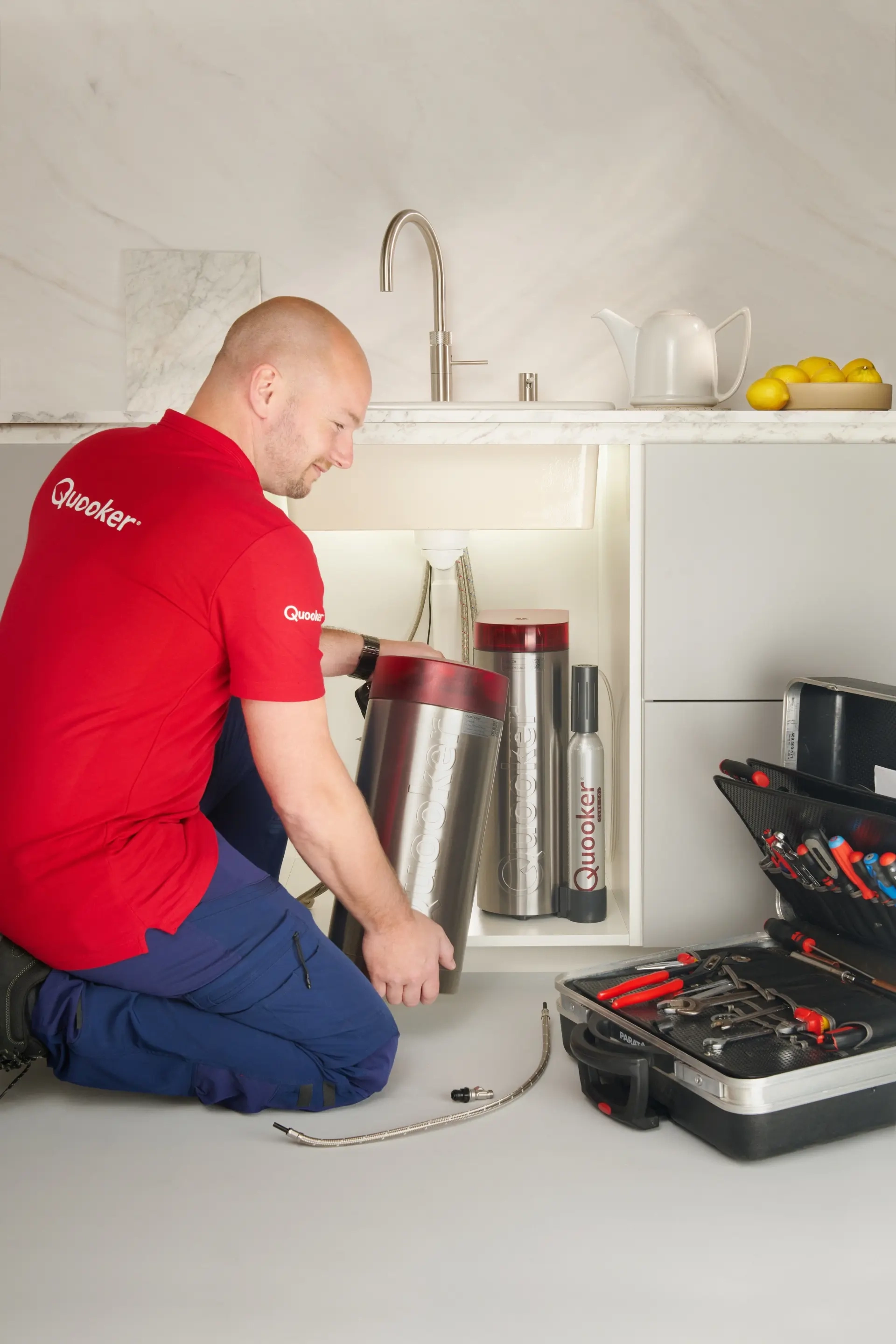 Quooker ontkalken ASWA Keukens