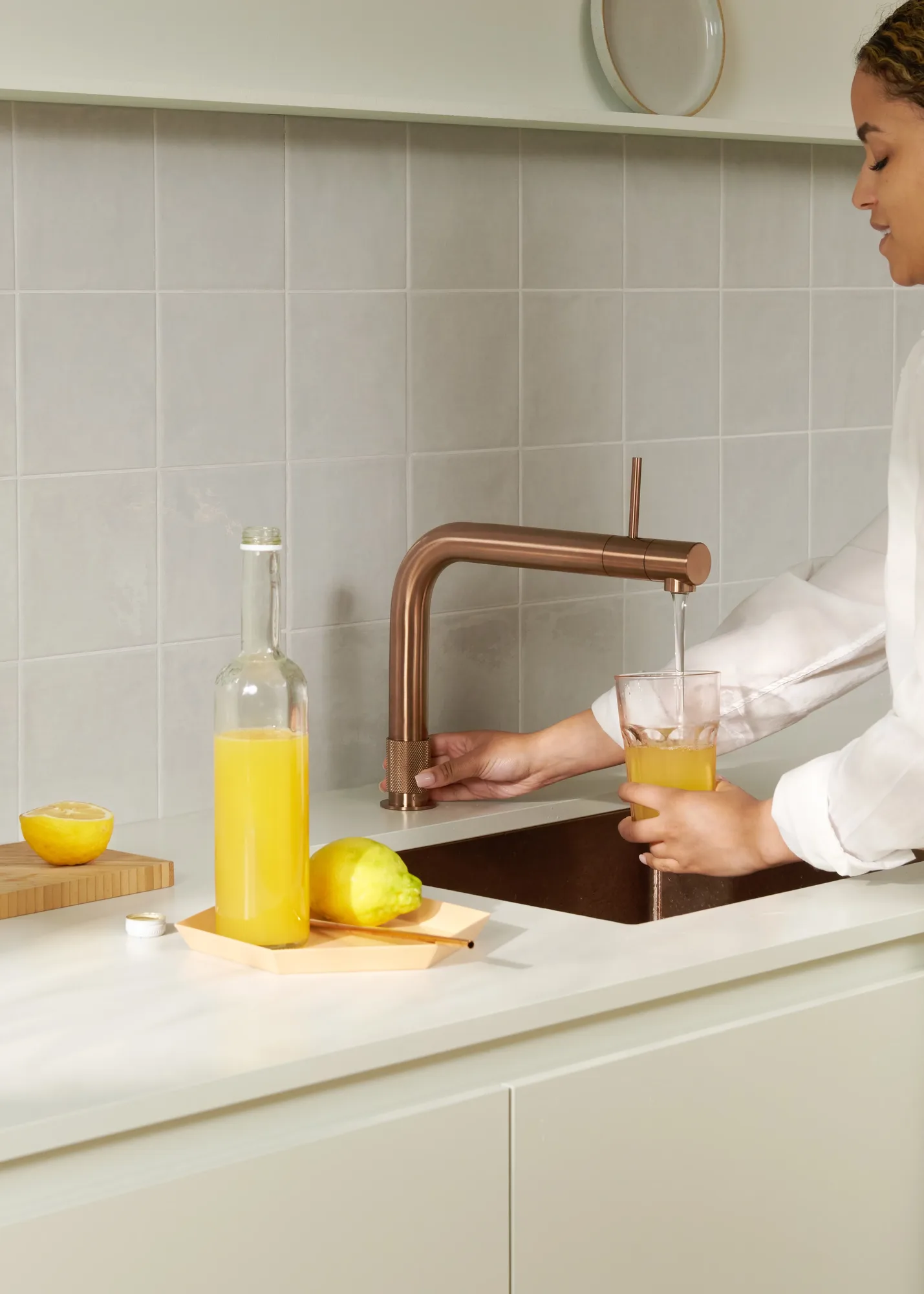 Quooker Front Rose Koper ASWA Keukens