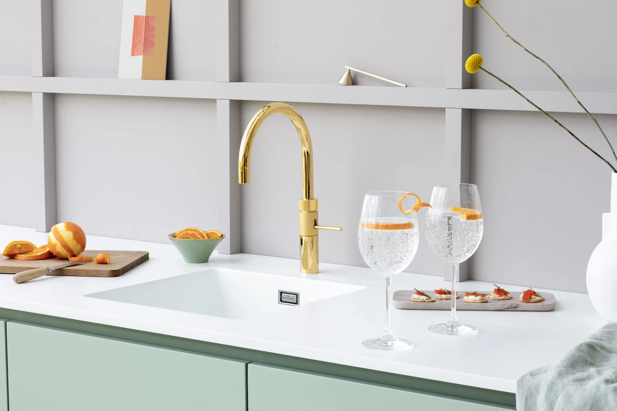 Quooker goud: een vleugje luxe in je keuken
