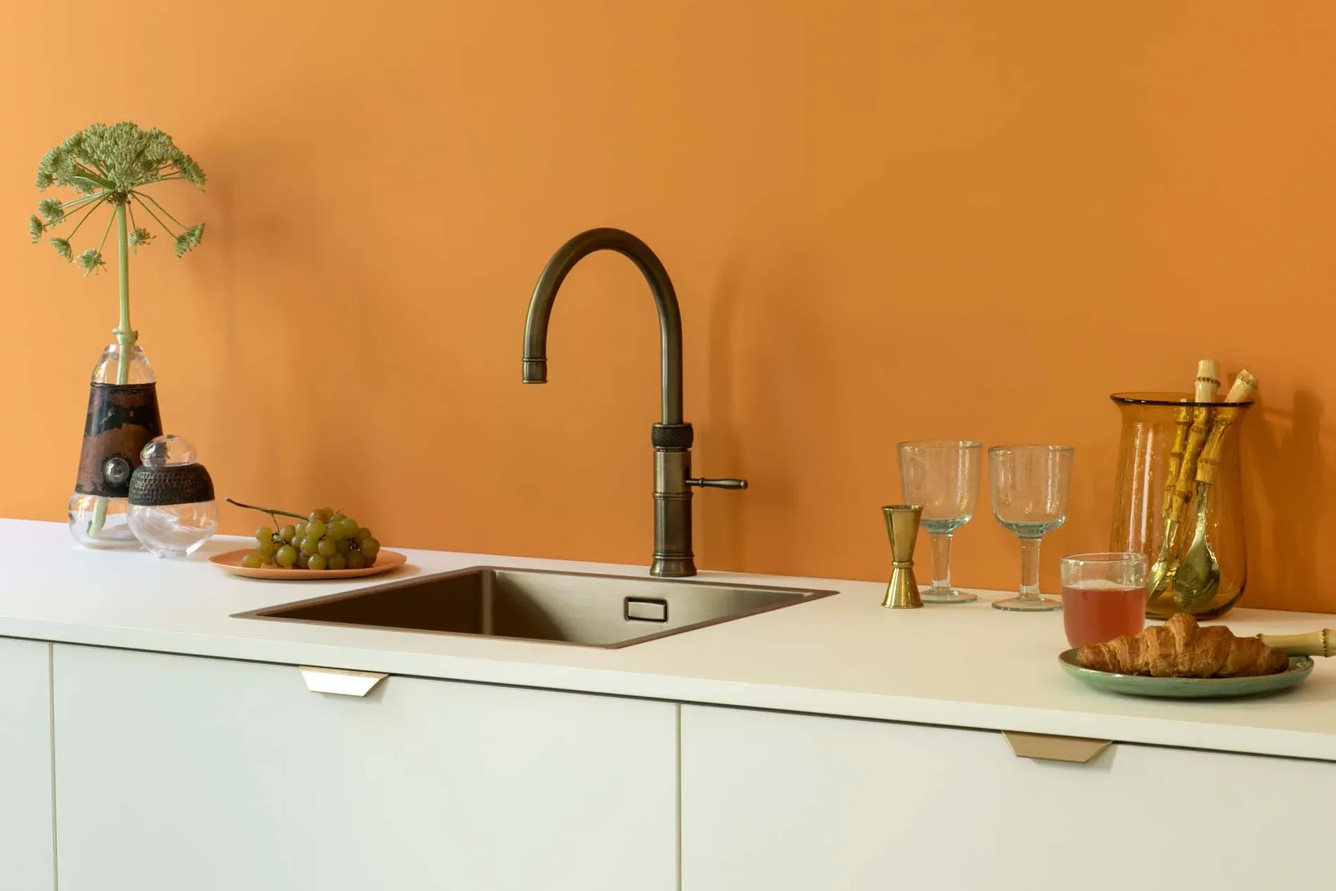 Quooker Messing Patina ASWA Keukens