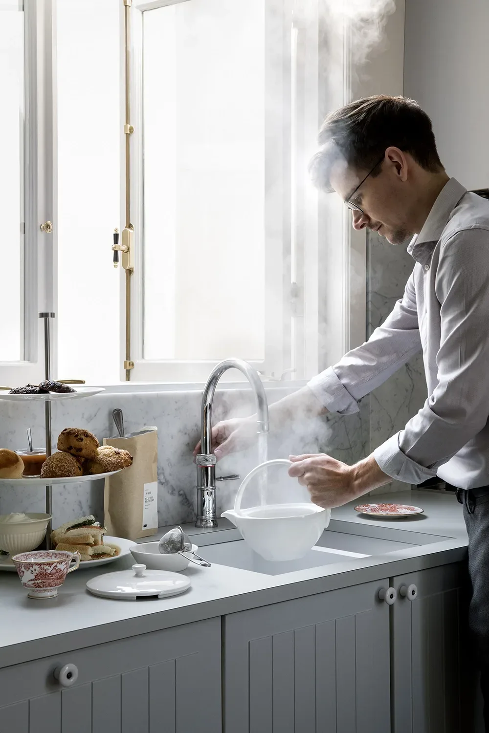 Quooker classic fusion round Chroom ASWA Keukens
