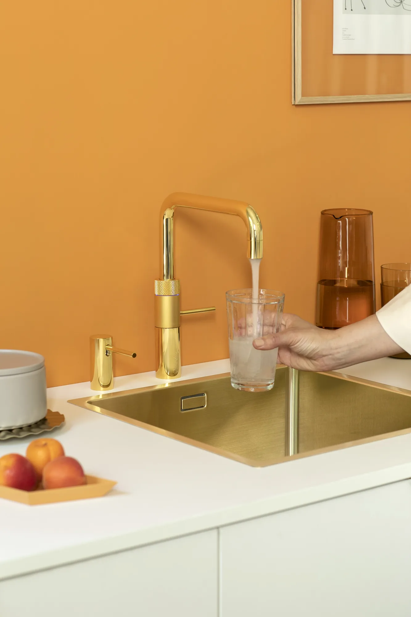 Quooker fusion square goud ASWA Keukens 1