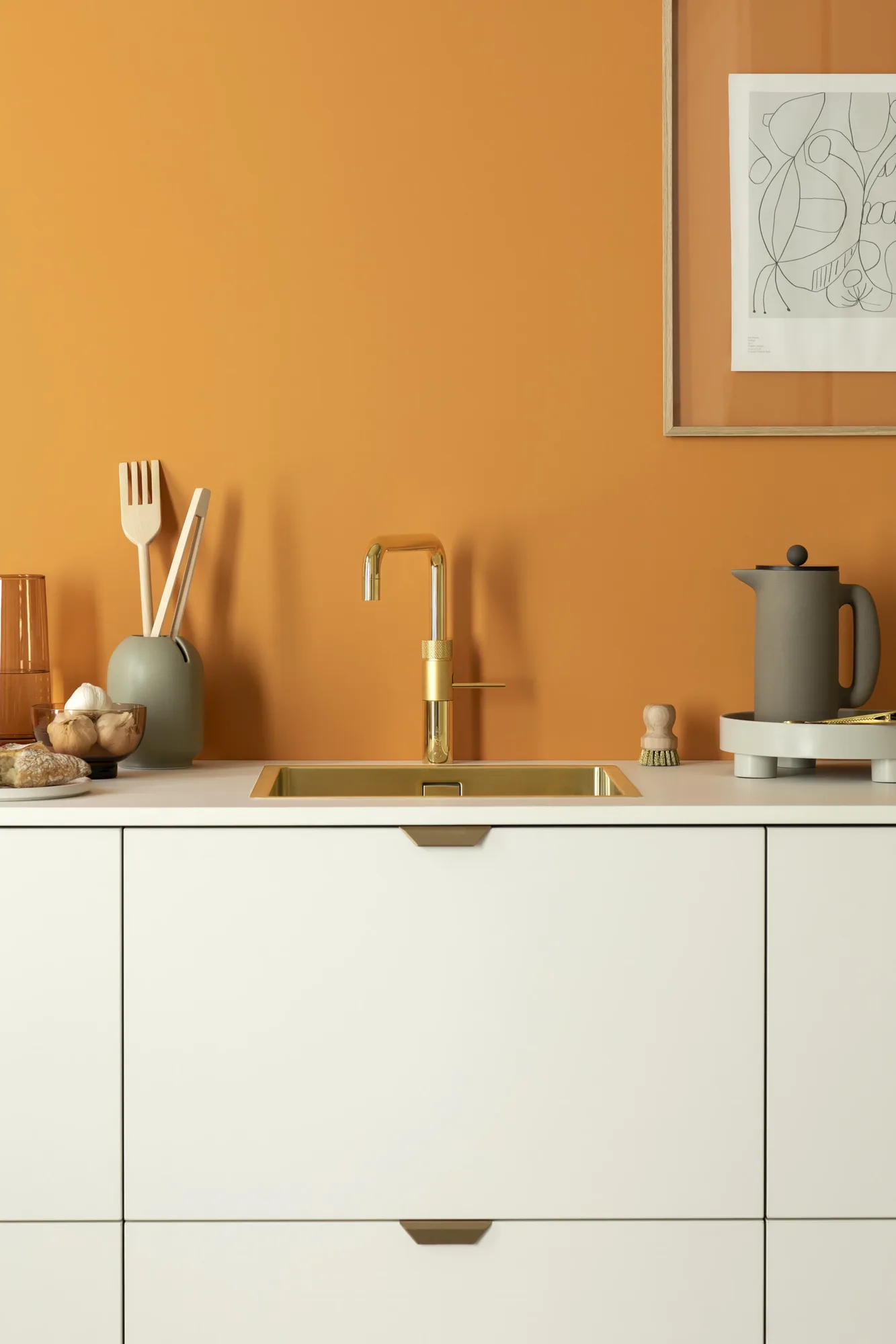 Quooker fusion square goud ASWA Keukens