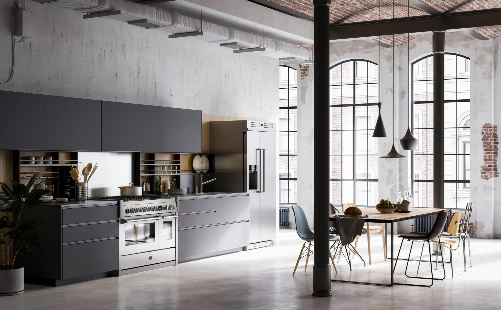Steel Fornuis Genesi, ASWA Keukens