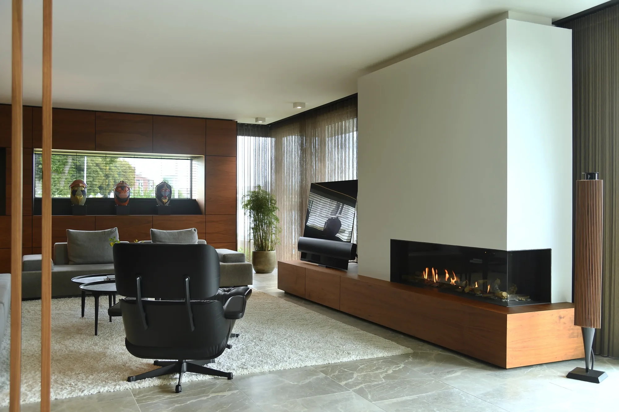 Elegant appartement aan de Maas openhaard The Art of Living ASWA Keukens 207129