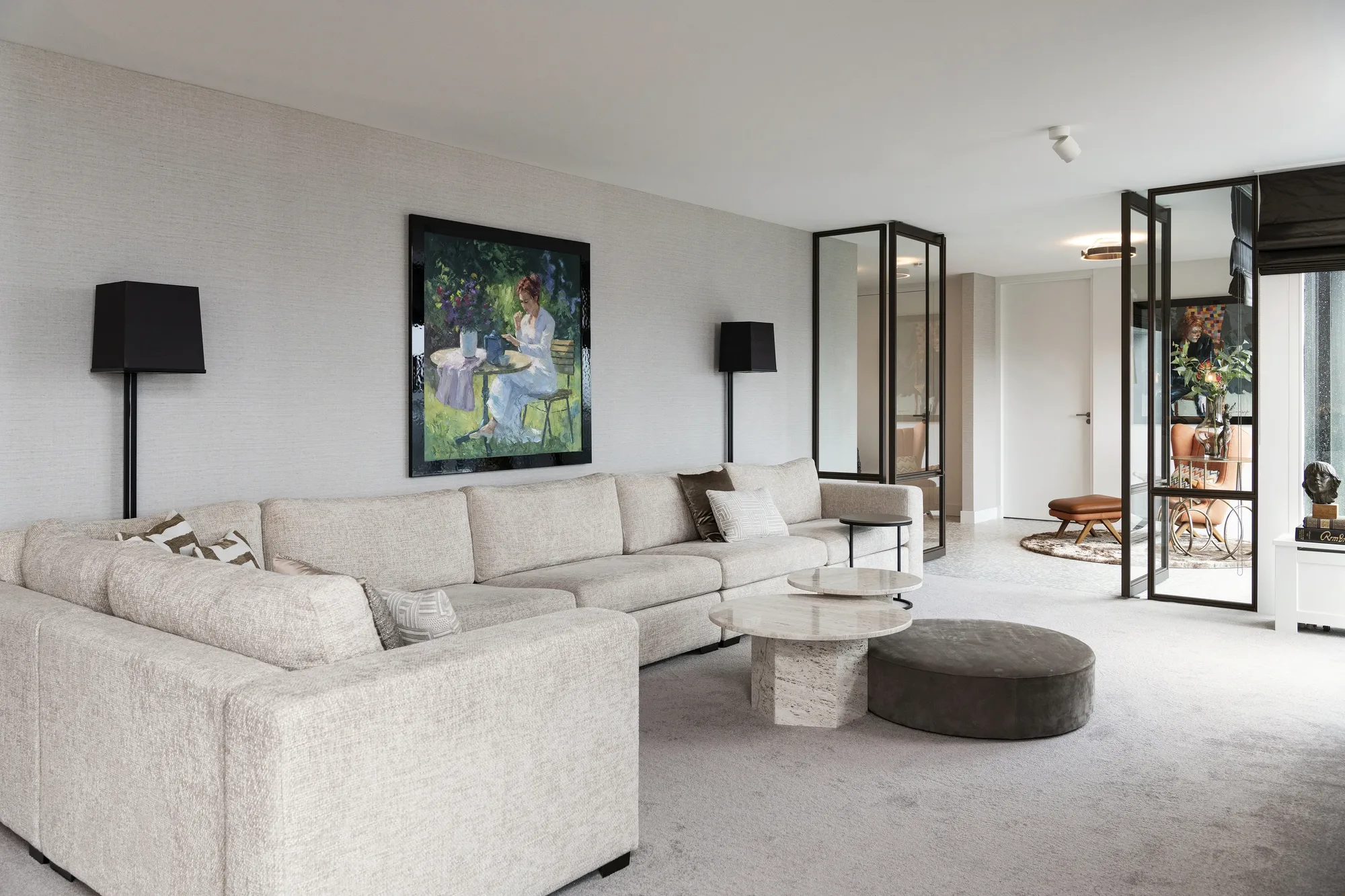 Luxe gerenoveerd appartement scandinavische woonkamer Exclusief project The Excellent ASWA Keukens 210953