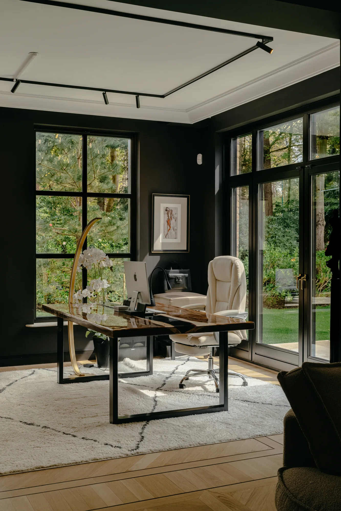 Brabantse villa met oog voor esthetiek werkkamer ASWA Keukens The Art of Living 220425