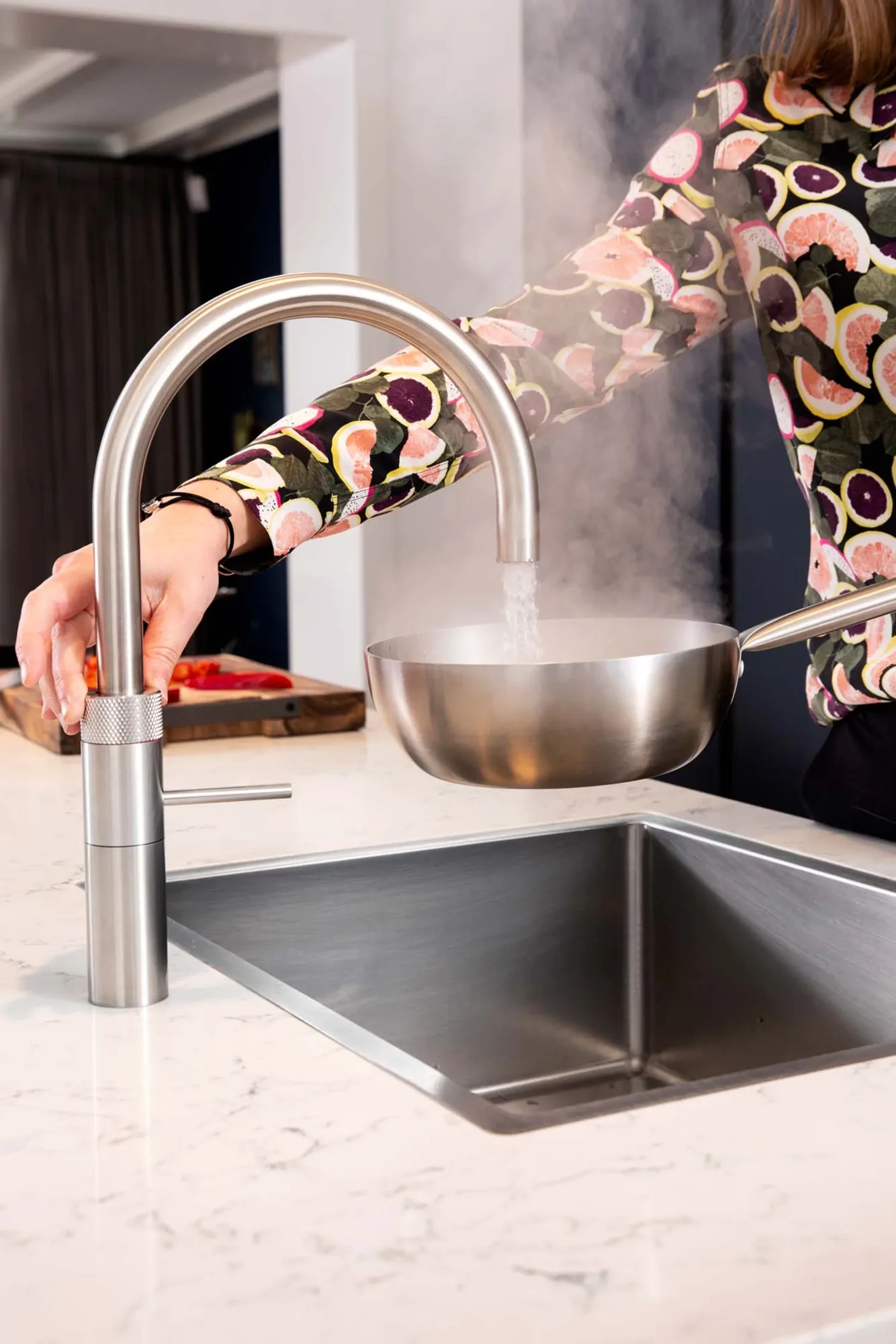 Quooker Combi Fusion Round kokendwaterkraan ASWA Keukens