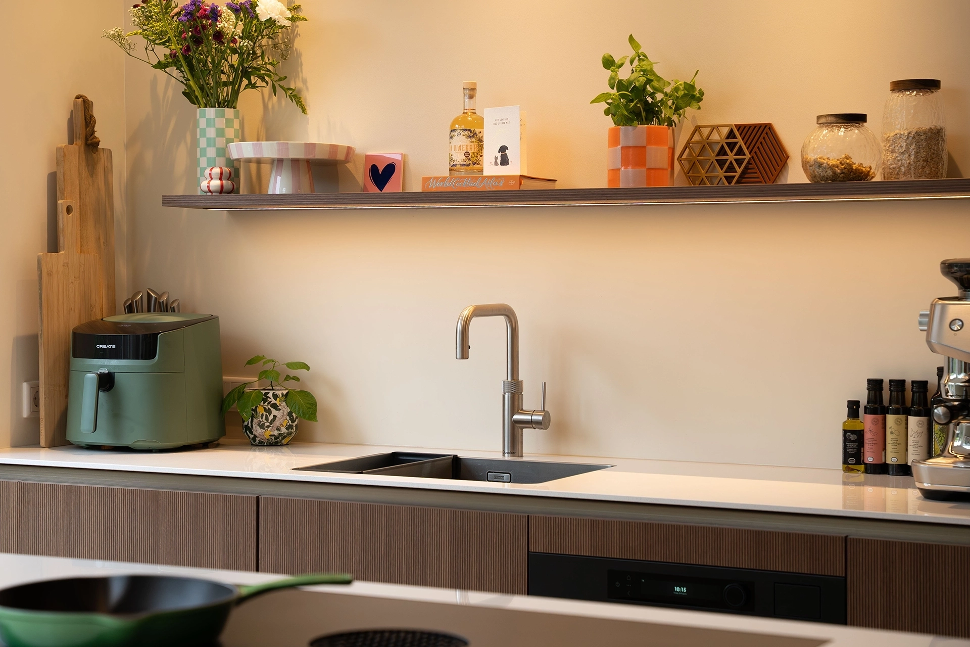 Groene leefkeuken inspiratie ASWA Keukens10