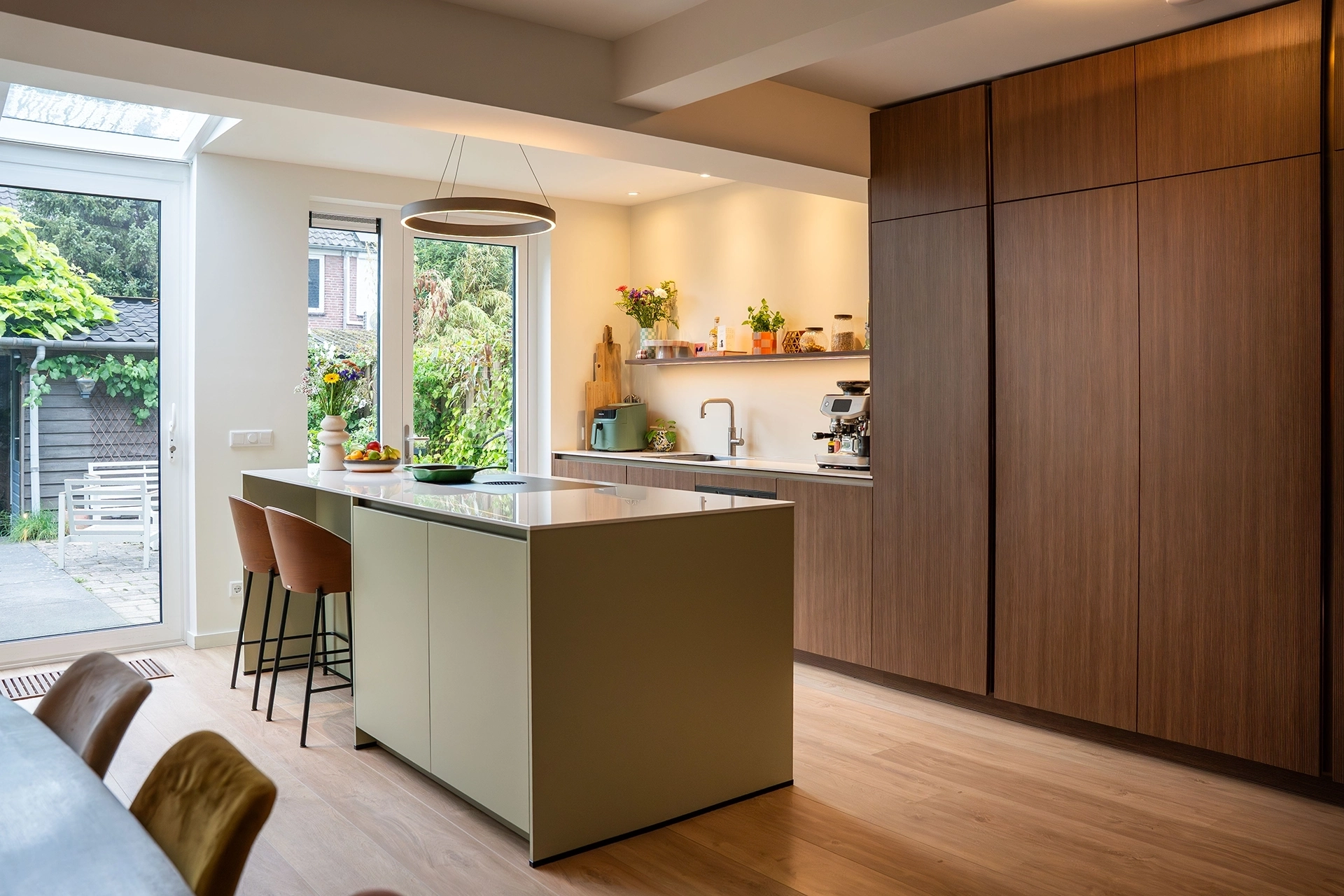 Groene leefkeuken inspiratie ASWA Keukens15