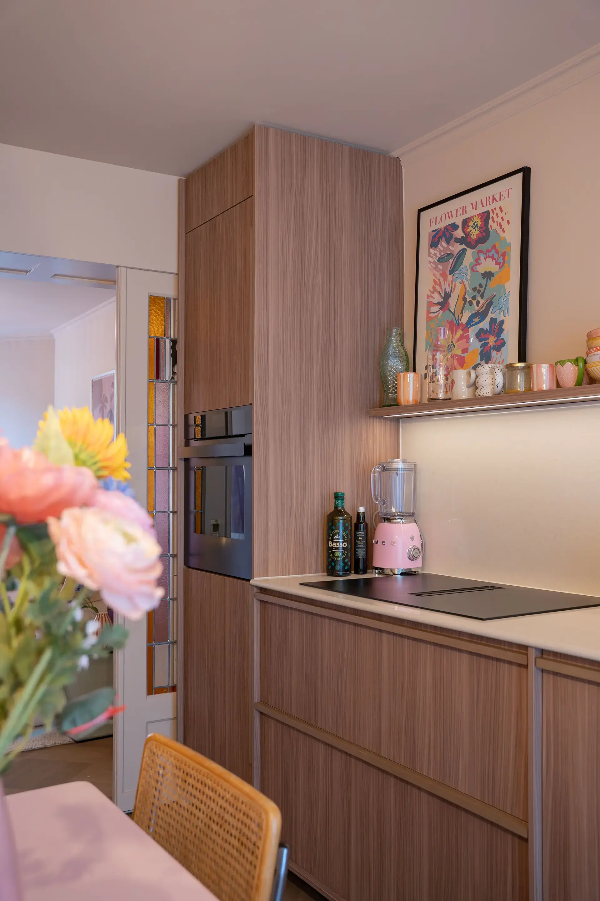 Japandi keuken in appartement Amsterdam ASWA Keukens03