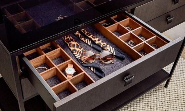 Pronorm schubladeneinsatz holz accessoire aufbewahrung ankleidezimmer 2 600x360