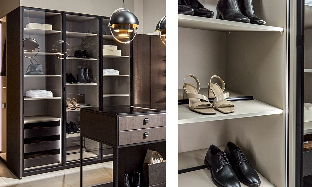 Pronorm schuhschrank schuhaufbewahrung glasvitrine 2