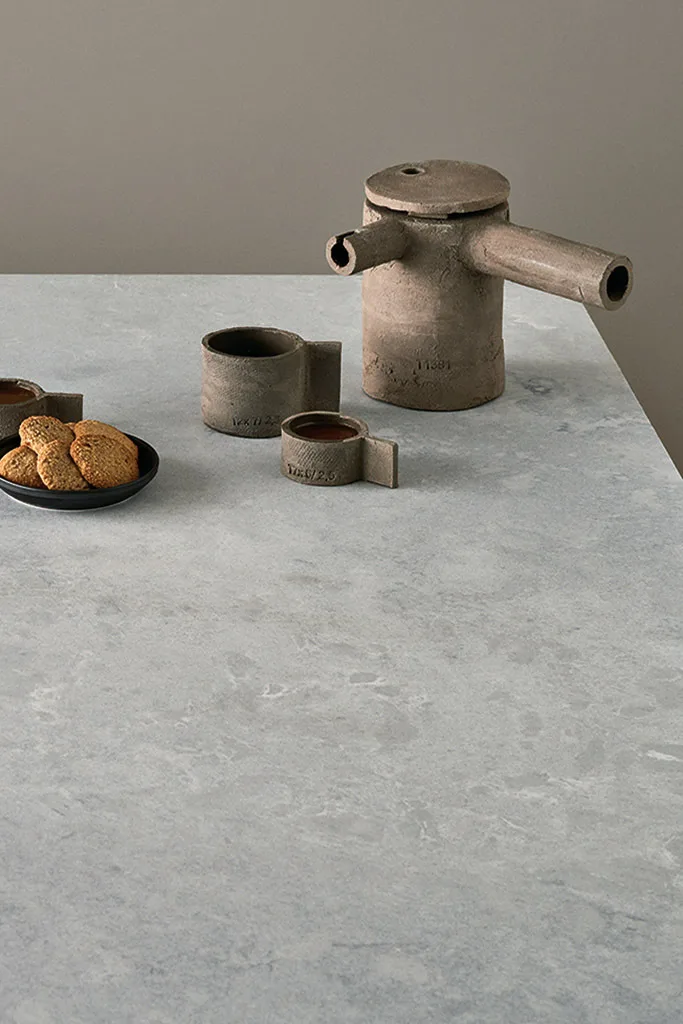 Jetstone composiet keukenblad Airy Concrete, ASWA Keukens