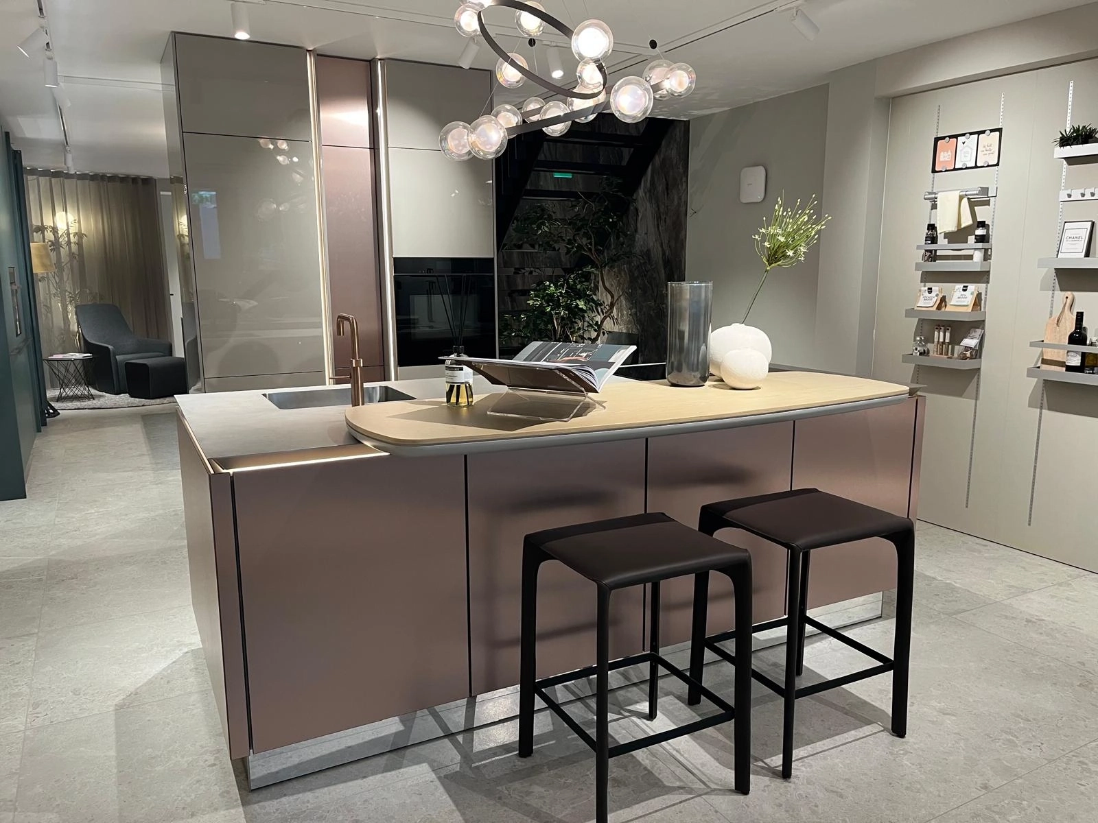 Moderne SieMatic Pure SLX keuken met eiland