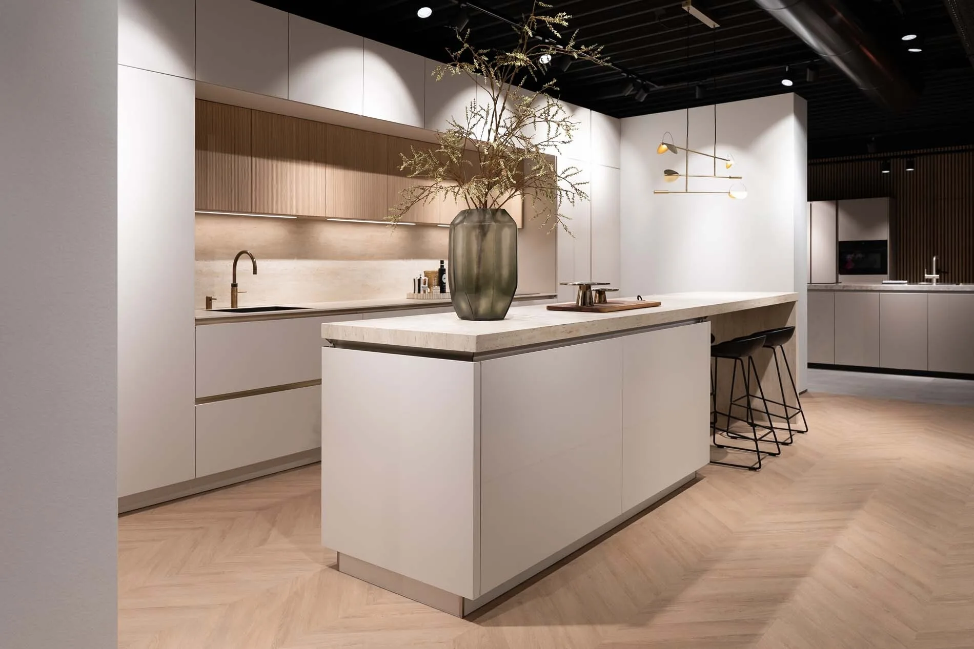 Japandi showroomkeuken ASWA Keukens Helmond, ASWA Keukens