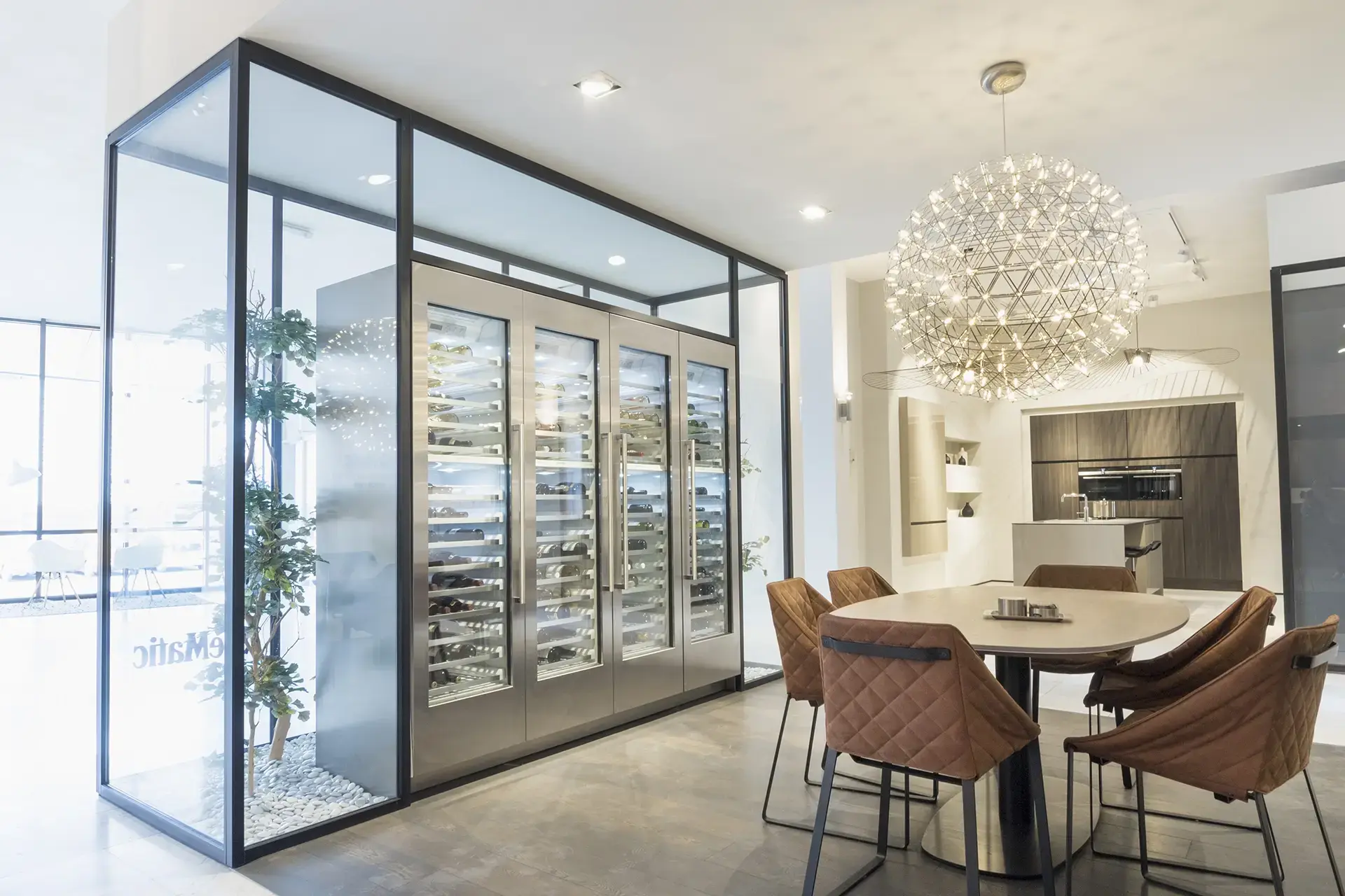 Showroom van SieMatic by ASWA Keukens Hilversum