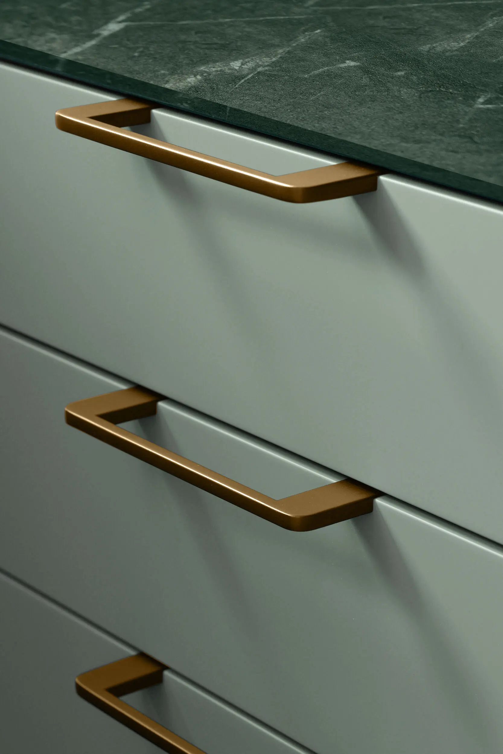 SieMatic ladefronten in een maatwerkkleur uit de Individual Color Collection
