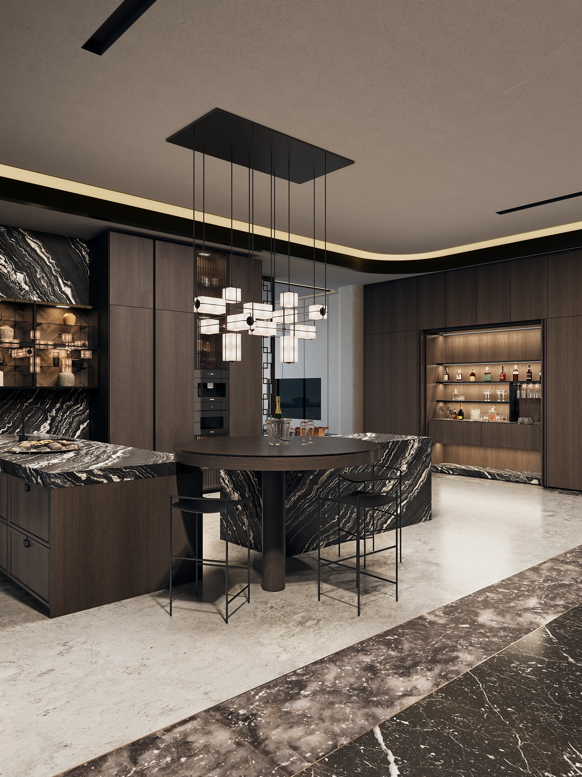 SieMatic modellen: luxe SieMatic keuken met hoogwaardige materialen en verfijnd design.