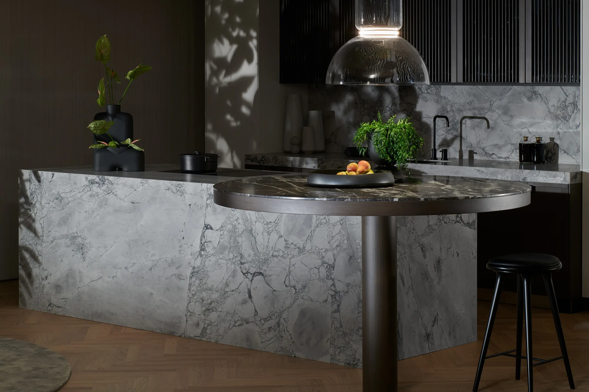SieMatic Mondial met ronde tafel, ASWA Keukens