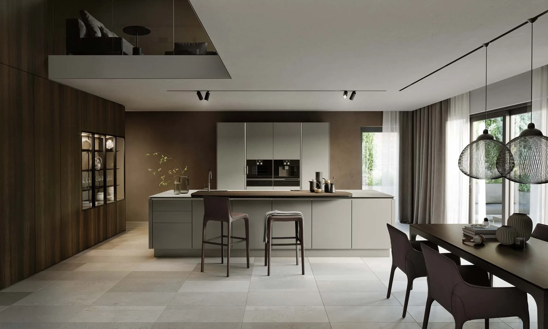 SieMatic Pure beige keuken met kookeiland, ASWA Keukens