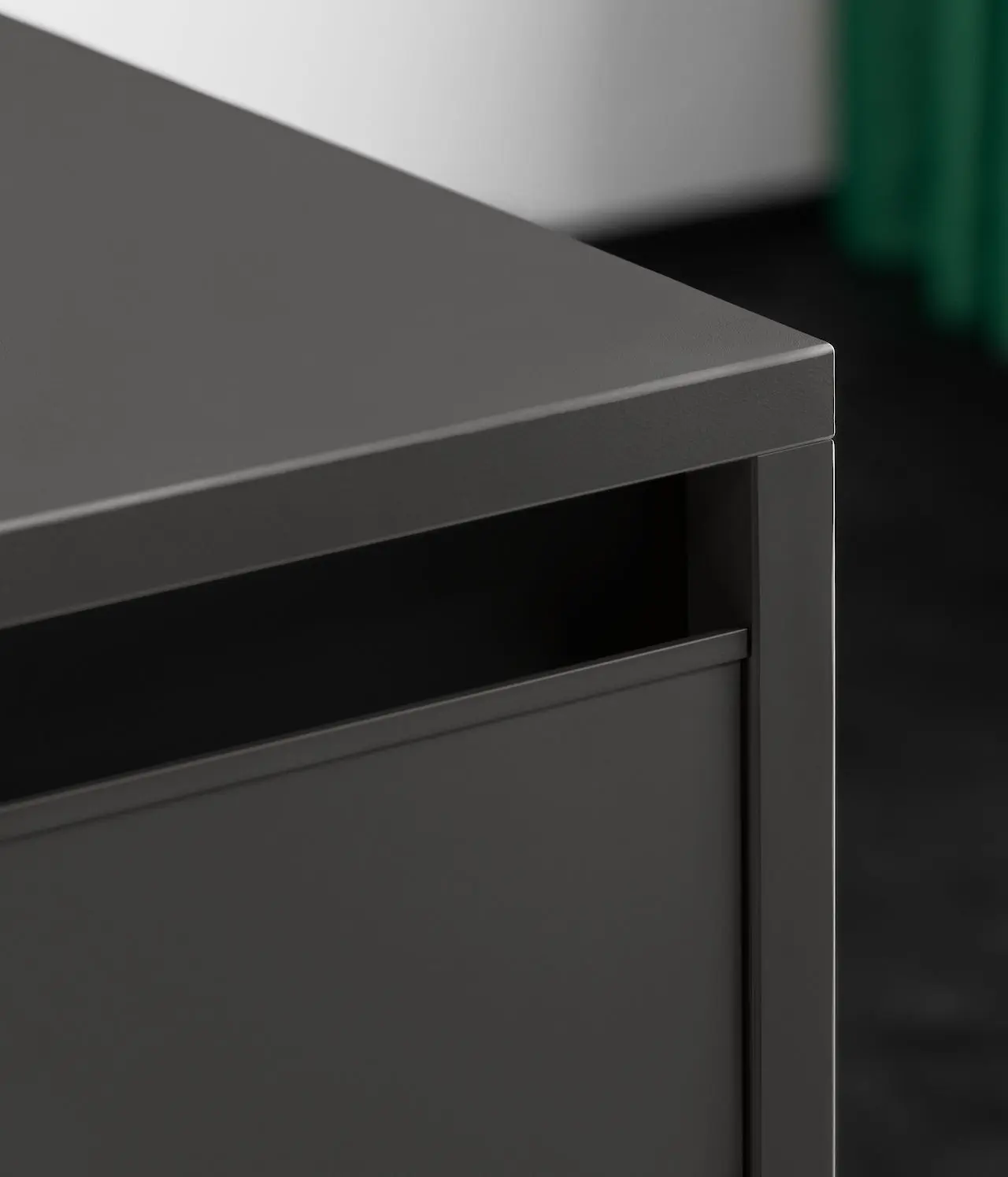 Detail van de SieMatic SLC met verfijnde belijning, hoogwaardige afwerking en minimalistisch design