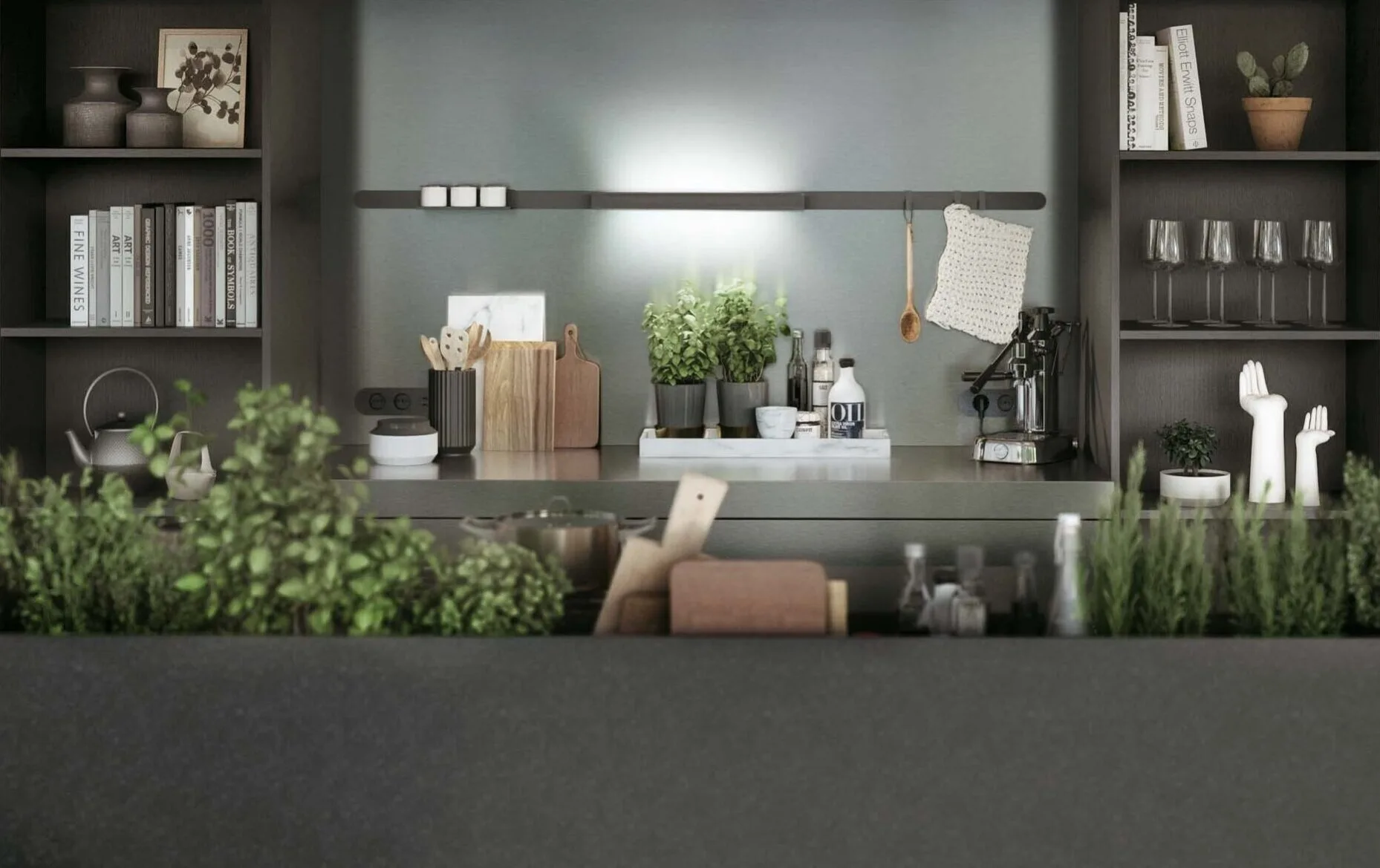 SieMatic Urban kruidentuin in keuken, ASWA Keukens