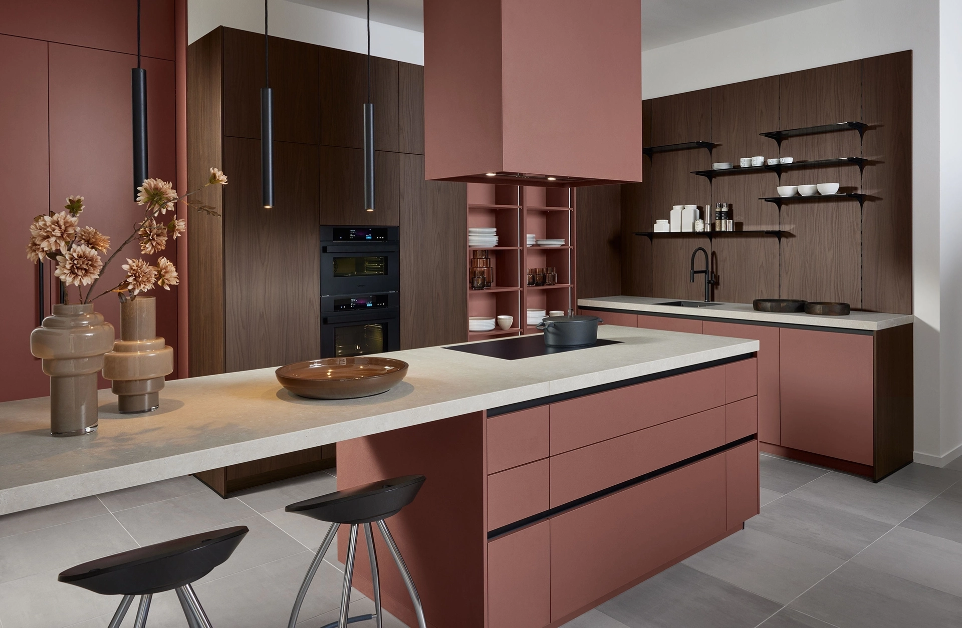 Moderne kleurrijke keuken SilverLine ASWA Keukens