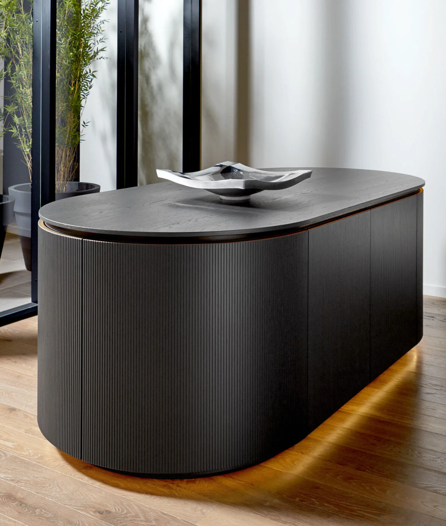 Silver Line ronde keuken ASWA Keukens