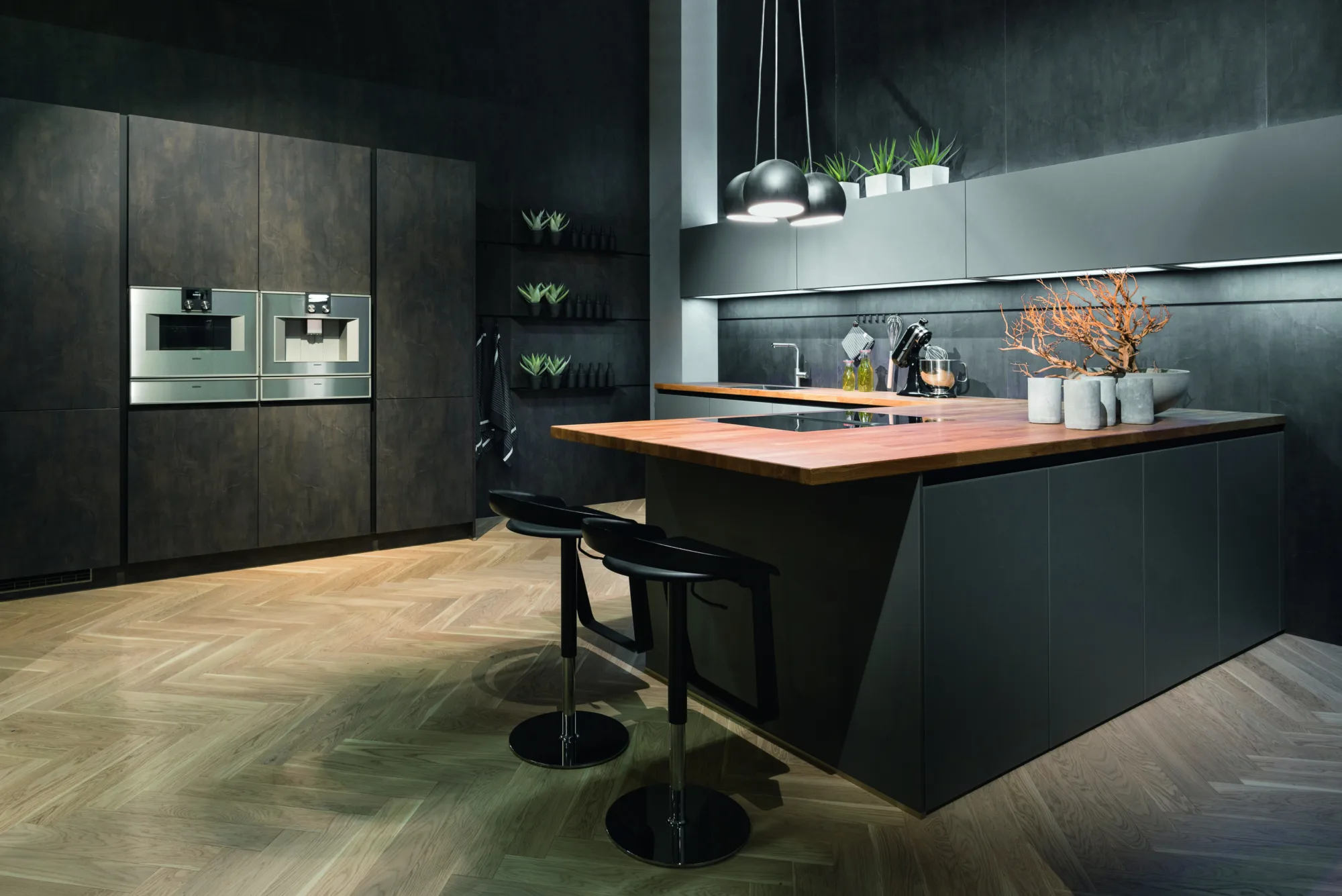Pronorm L-keuken met bar, ASWA Keukens