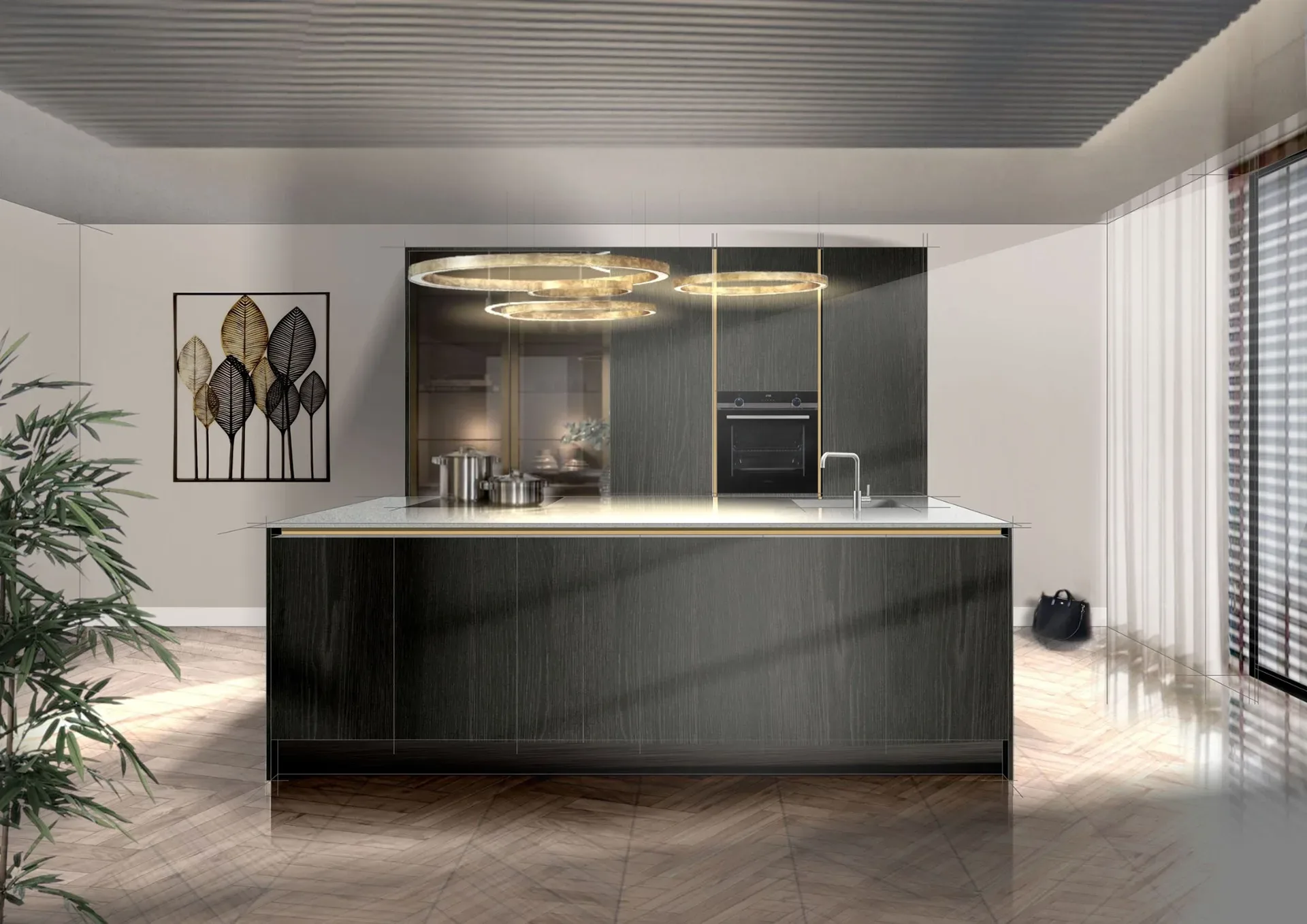 Designkeuken met kookeiland van SieMatic. Ontdek wat de prijs van een SieMatic keuken bepaalt.