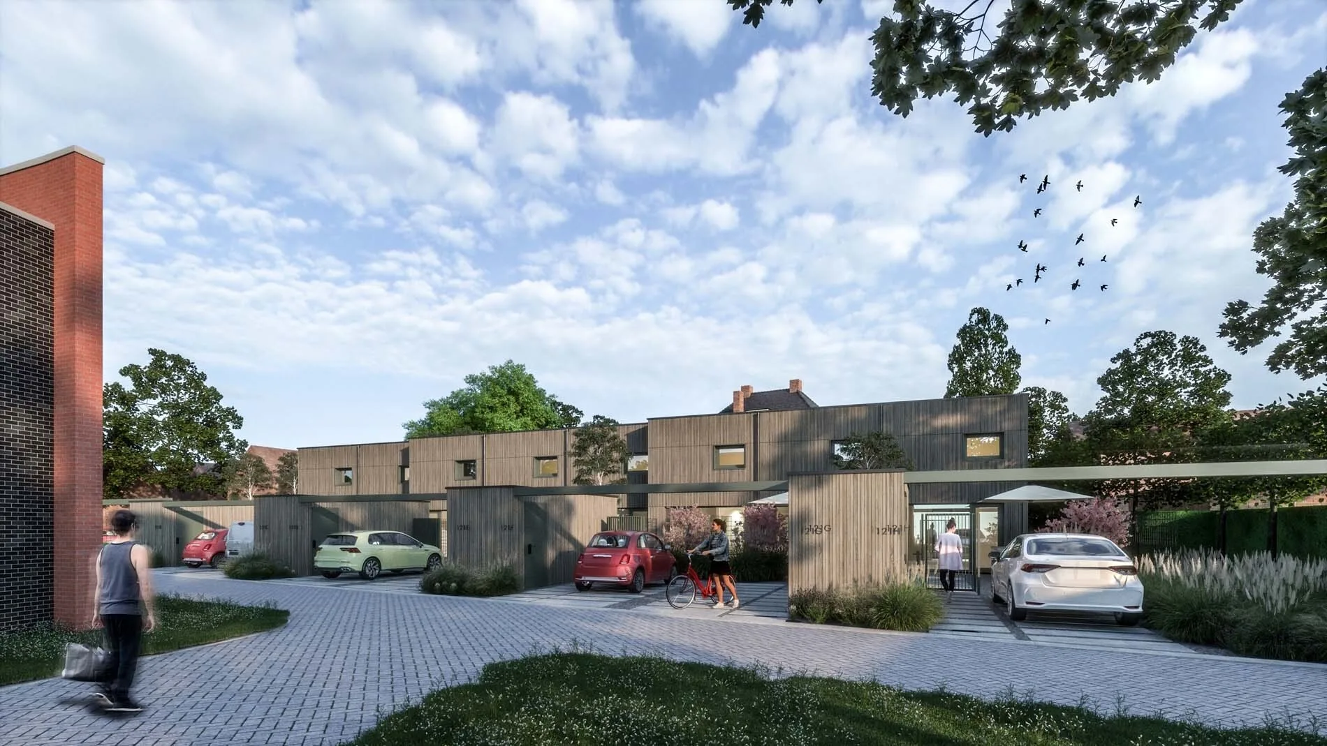 De Kazerne 18 woningen in Helmond
