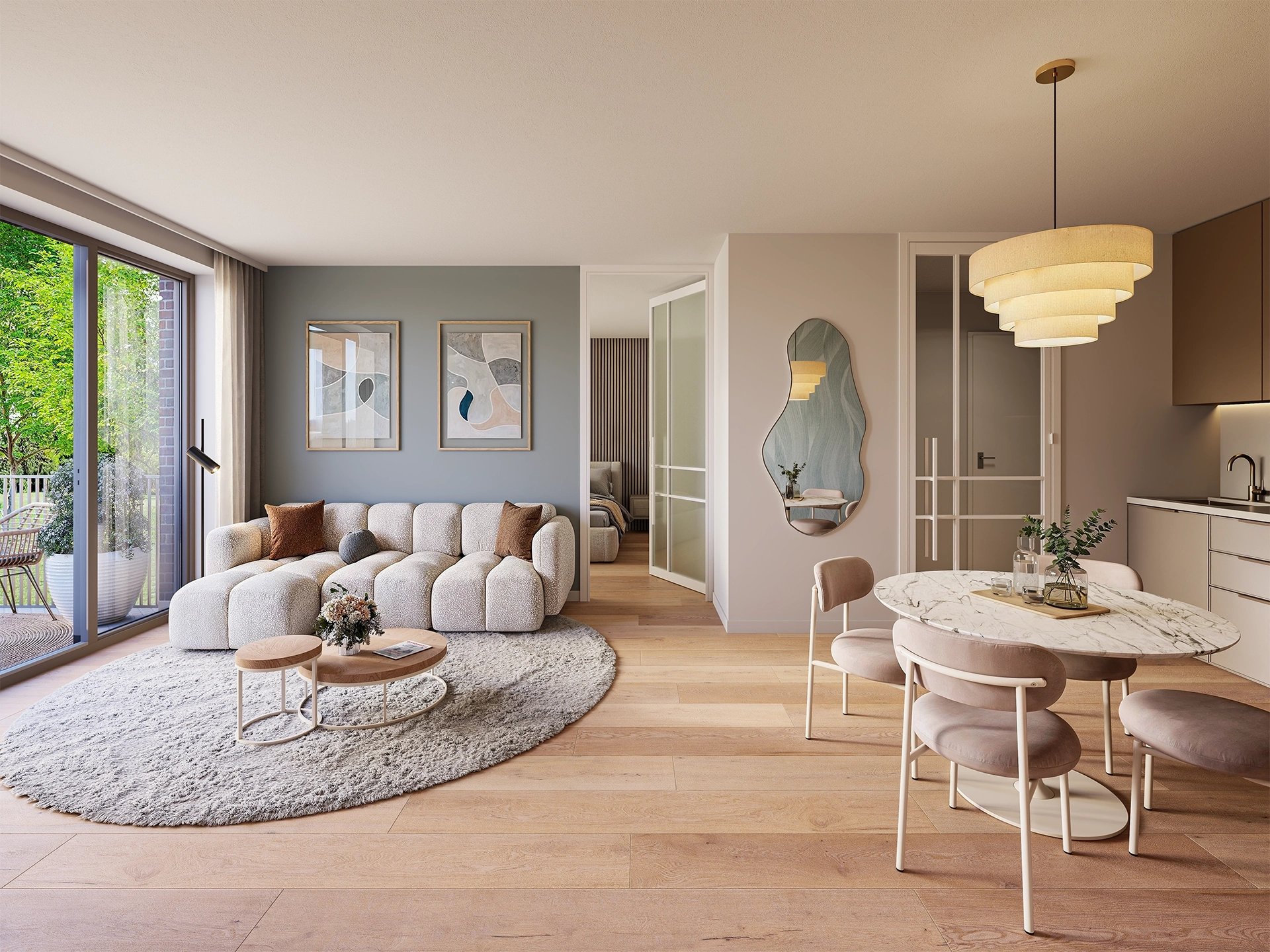 Interieurimpressie Elzenkwartier Deurne appartement HR