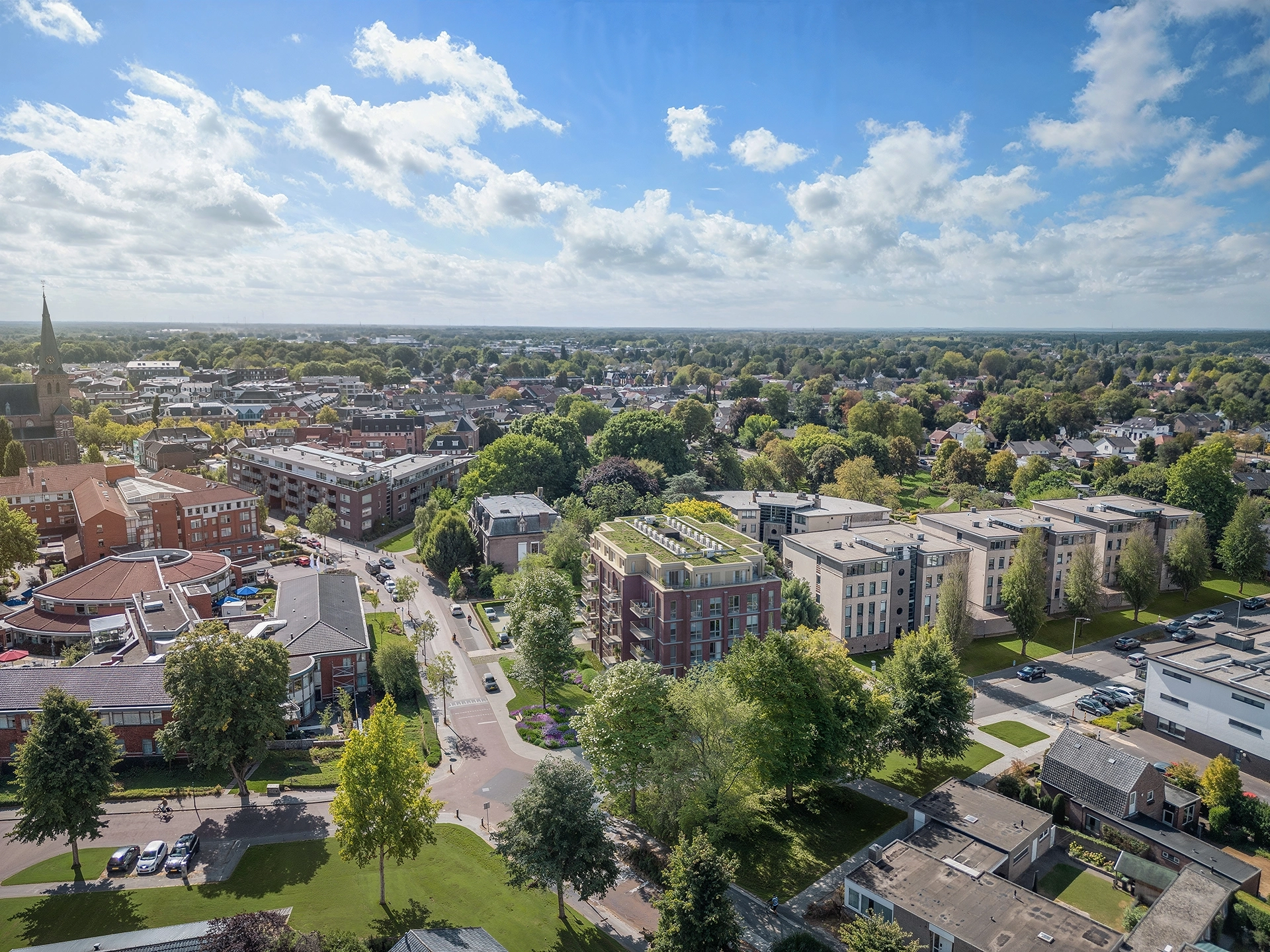 Vogelvluchtimpressie Elzenkwartier Deurne HR