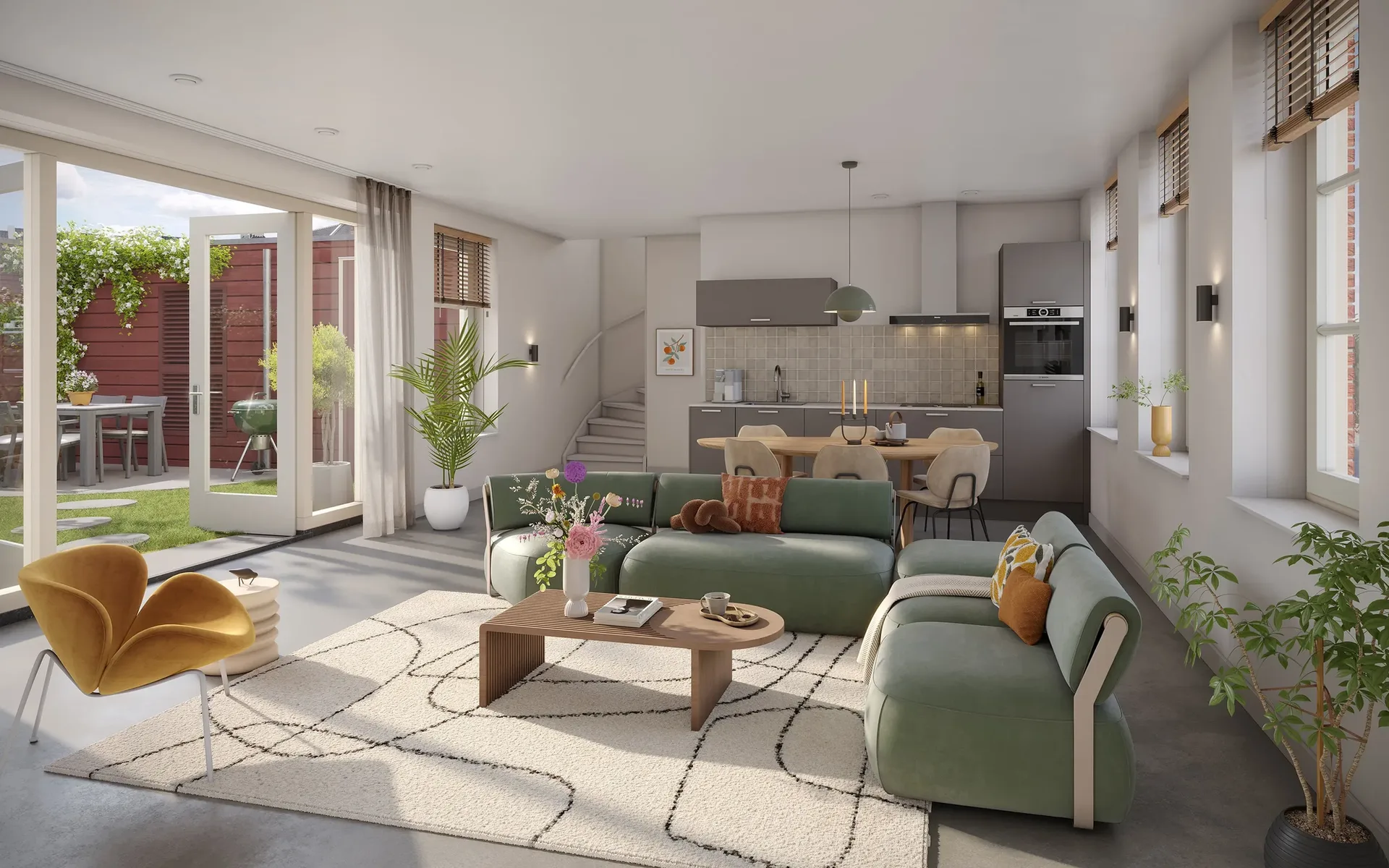 Inkijk woning Veste Ville Brandevoort