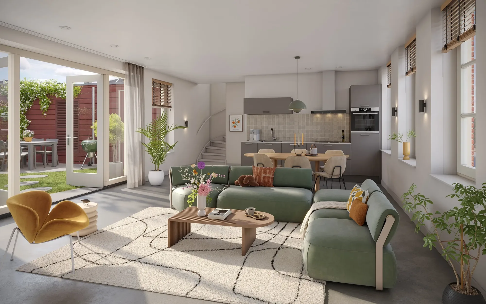 Inkijk woning Veste Ville Brandevoort